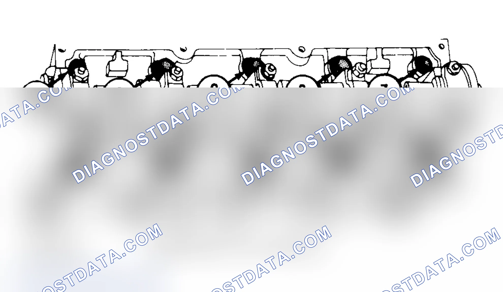 Scheme 3: Typical Cylinder Head Tightening or Loosening Sequence