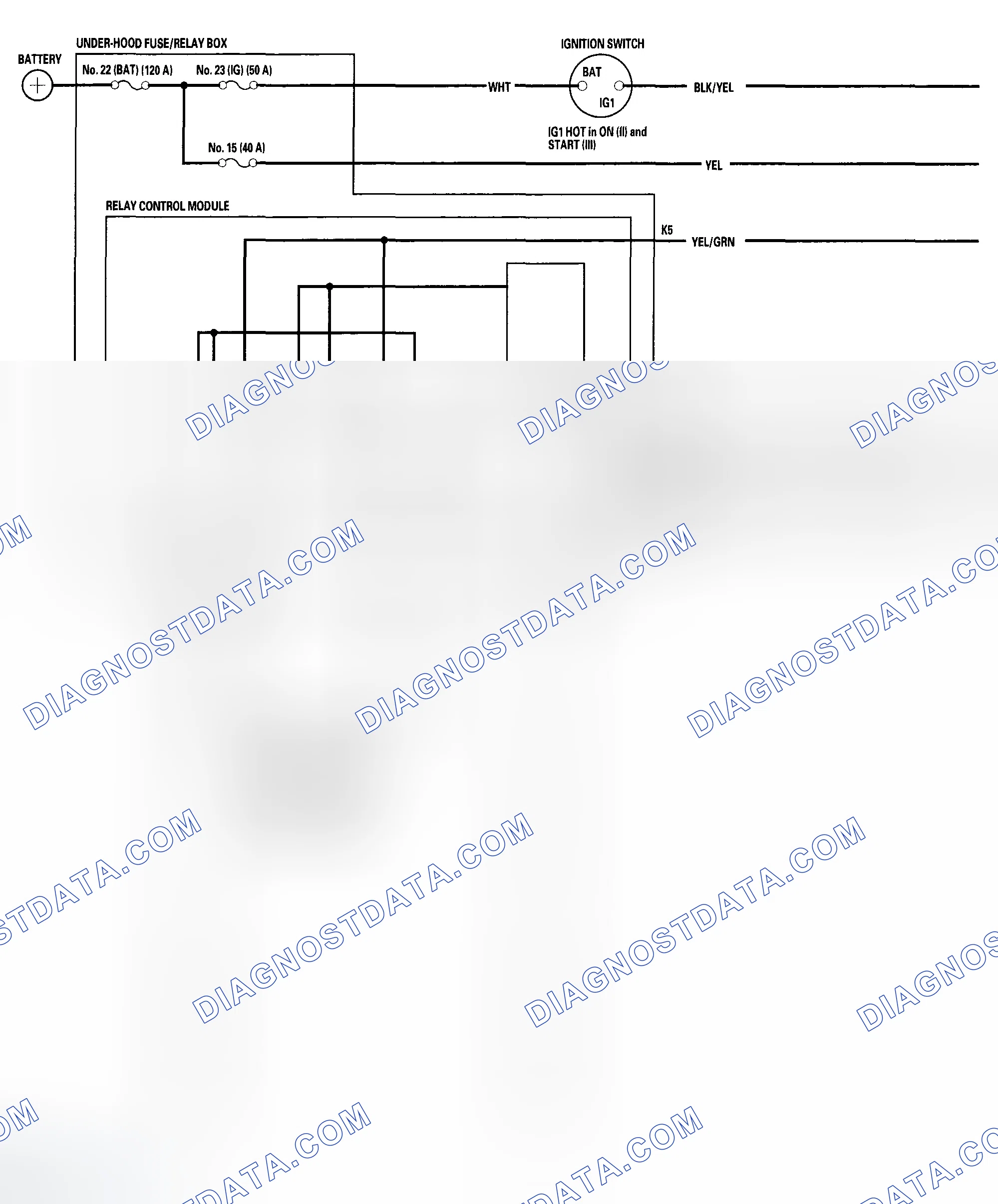 Scheme 5: Circuit Diagram - Rear Window