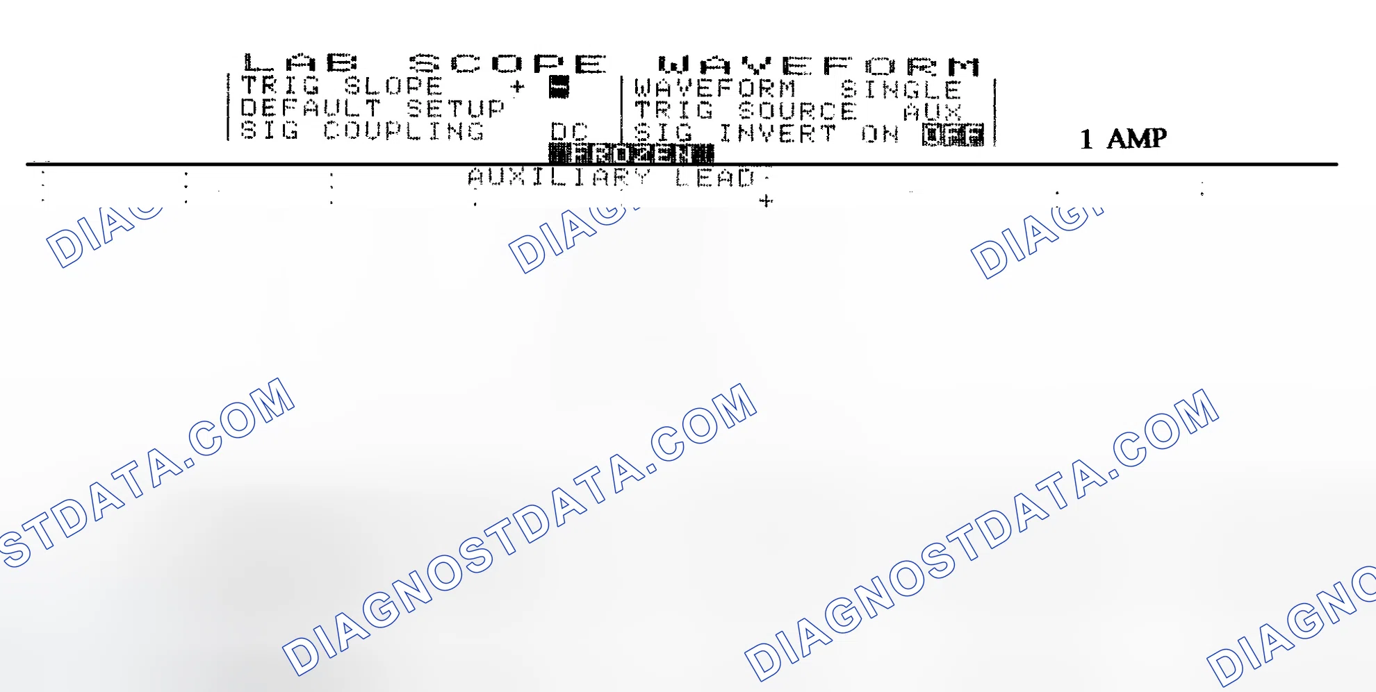 Scheme 20: Single Injector w/Normal Current Flow - Current Pattern