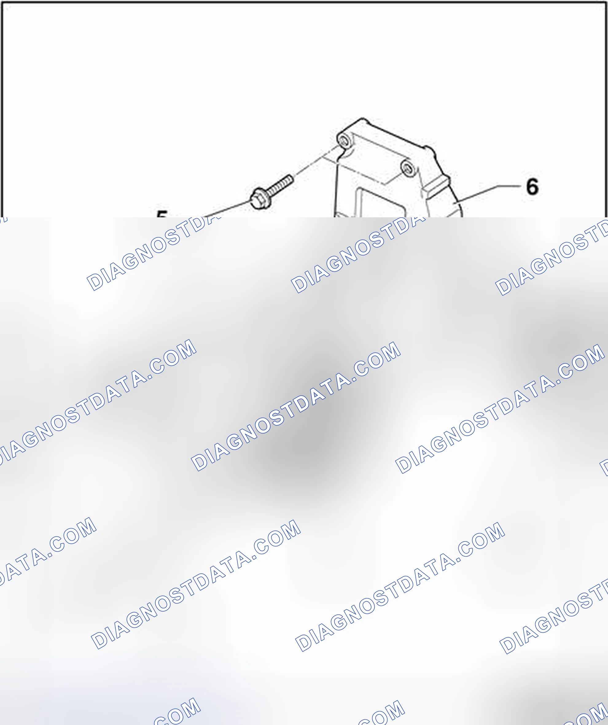 Scheme 14: 4-cylinder TDI - PD engine, assembly