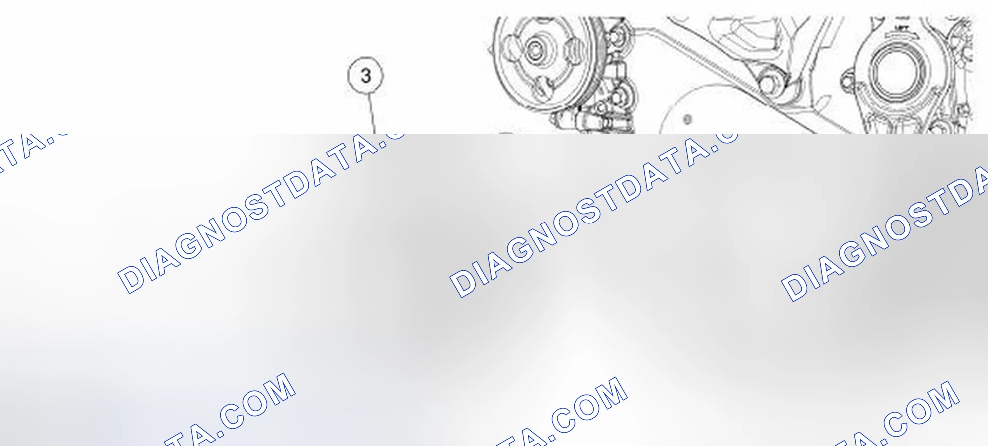 Scheme 16: Lower End Components - Exploded View, Crankshaft Pulley and Crankshaft Front Seal
