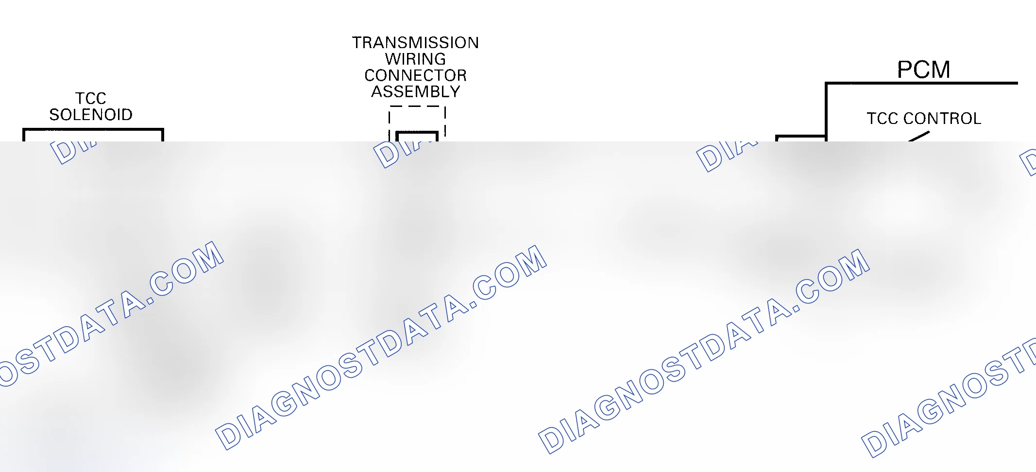 Scheme 63: Code 67 Schematic (5.7L) TCC Solenoid Circuit Check - 4L60-E Transmission