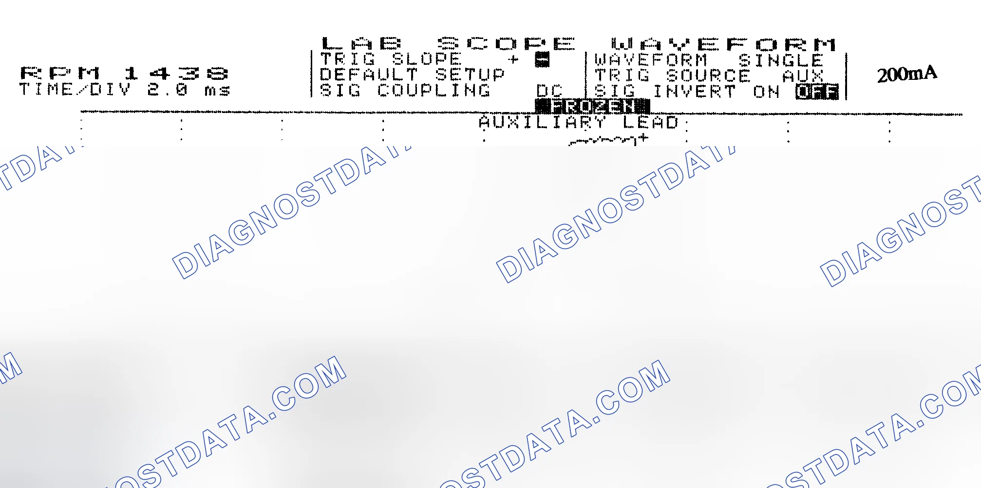 Scheme 15: Single Injector w/Normal Current Flow - Current Pattern