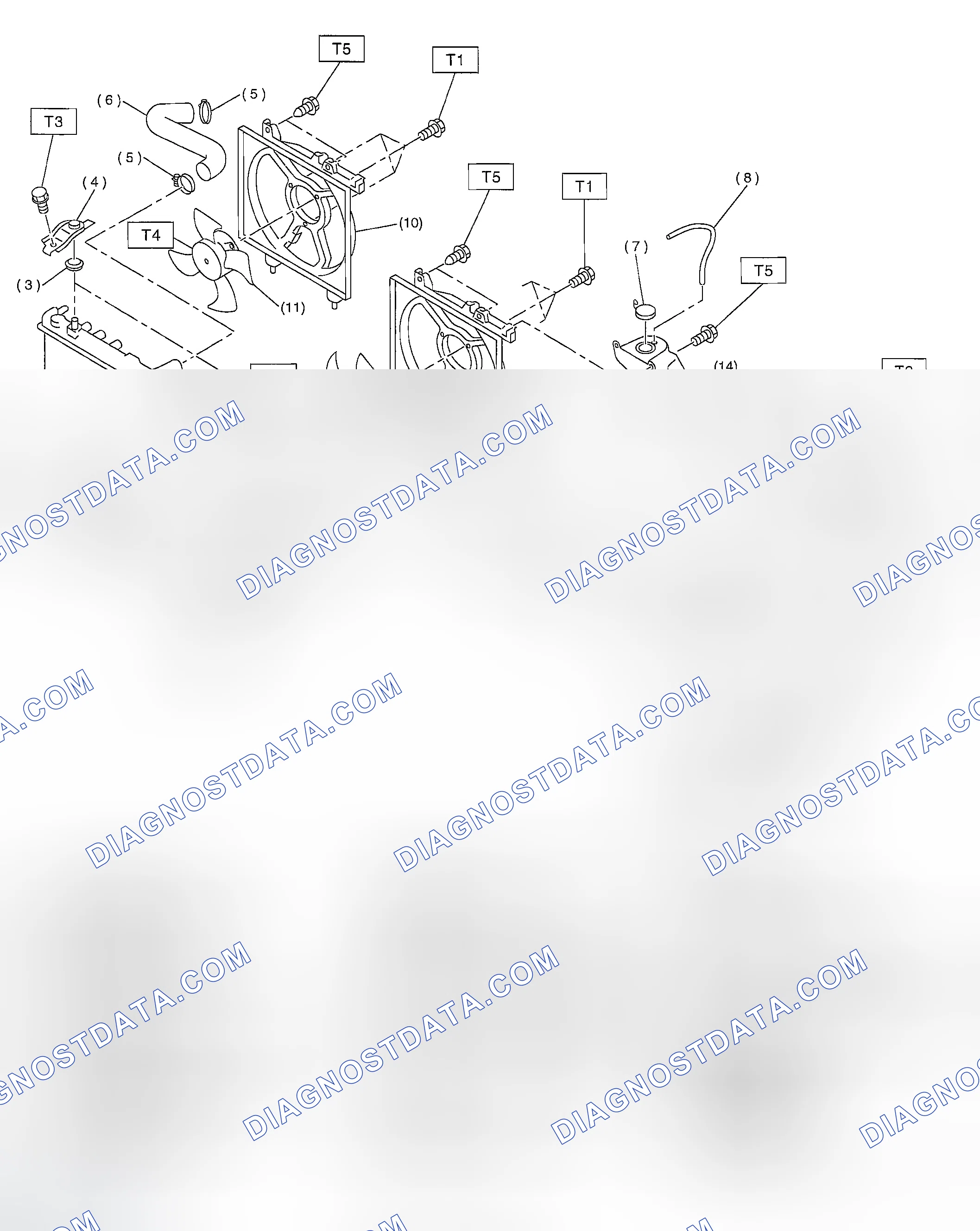Scheme 3: RADIATOR AND RADIATOR FAN