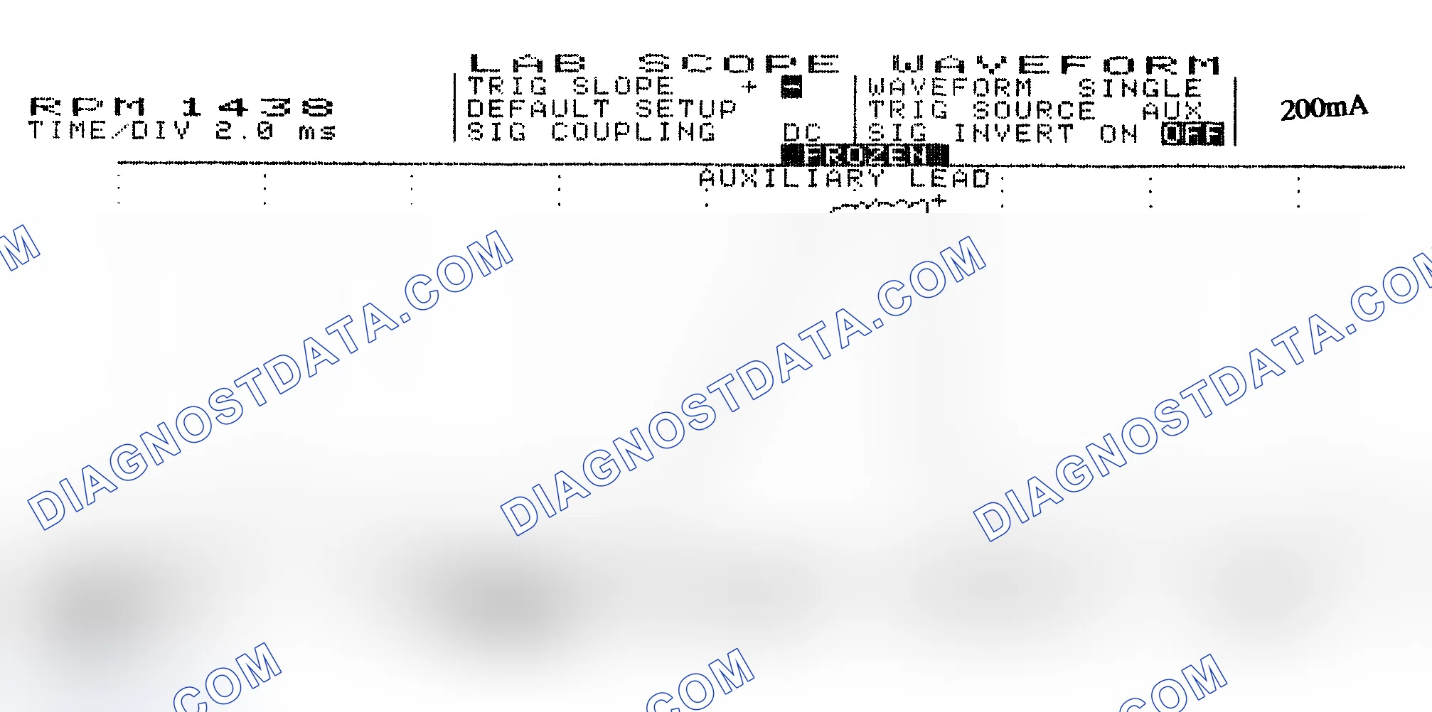 Scheme 15: Single Injector w/Normal Current Flow - Current Pattern