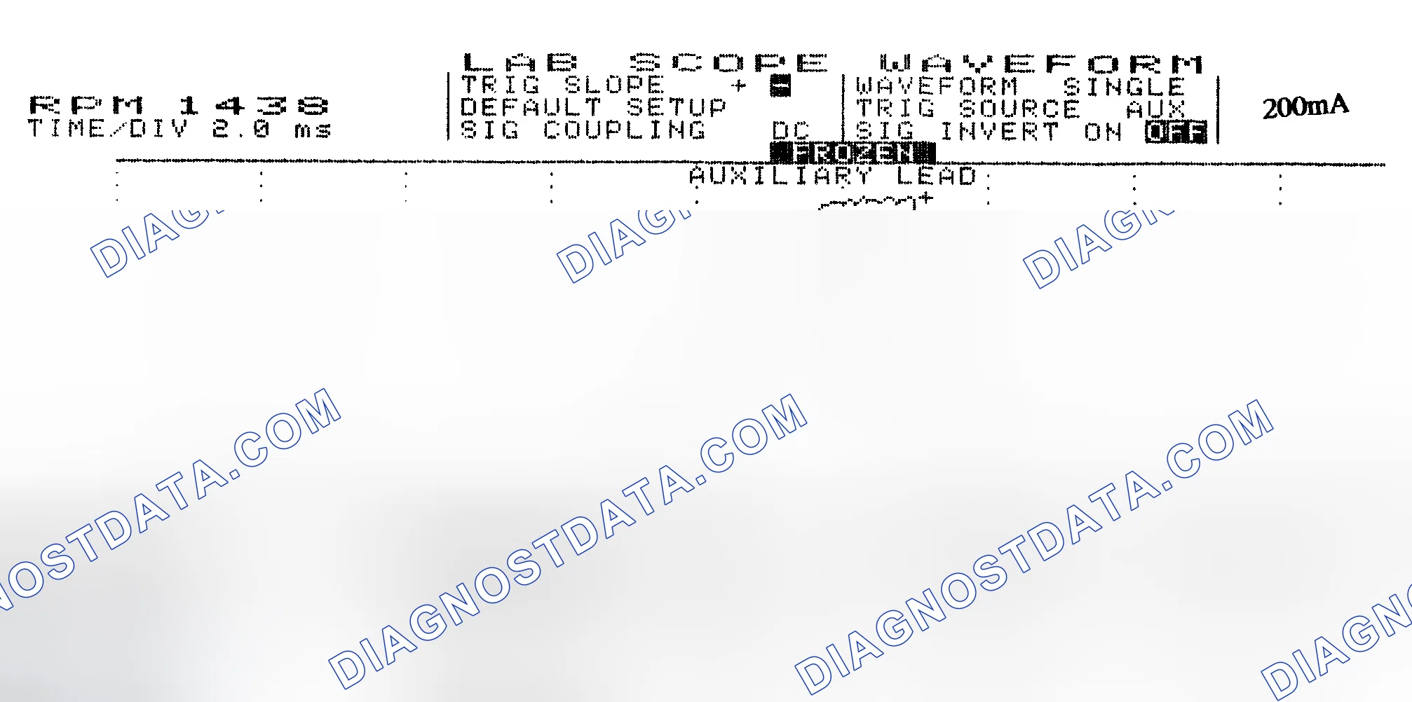 Scheme 15: Single Injector w/Normal Current Flow - Current Pattern