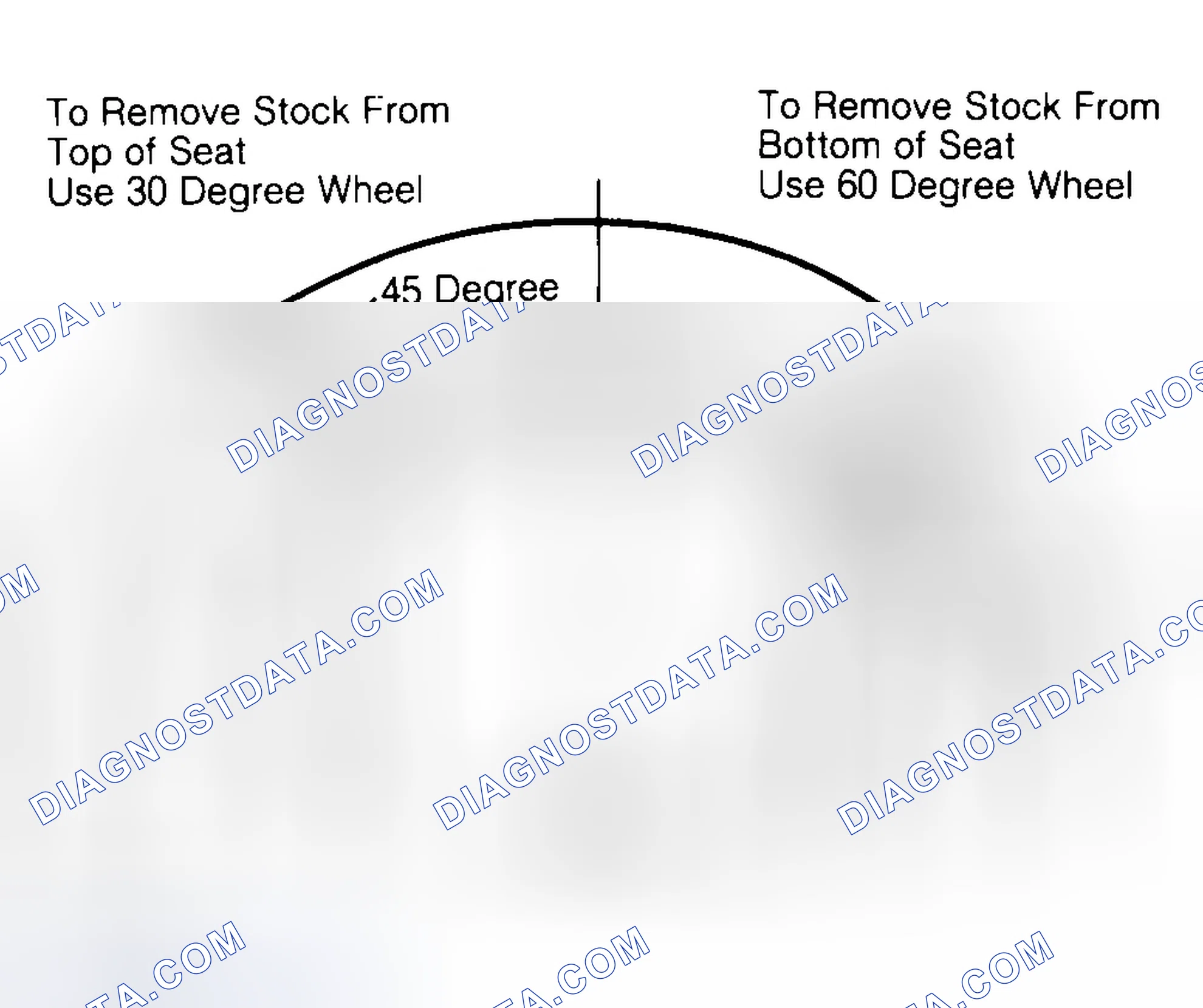 Scheme 19: Adjusting Valve Seat Width