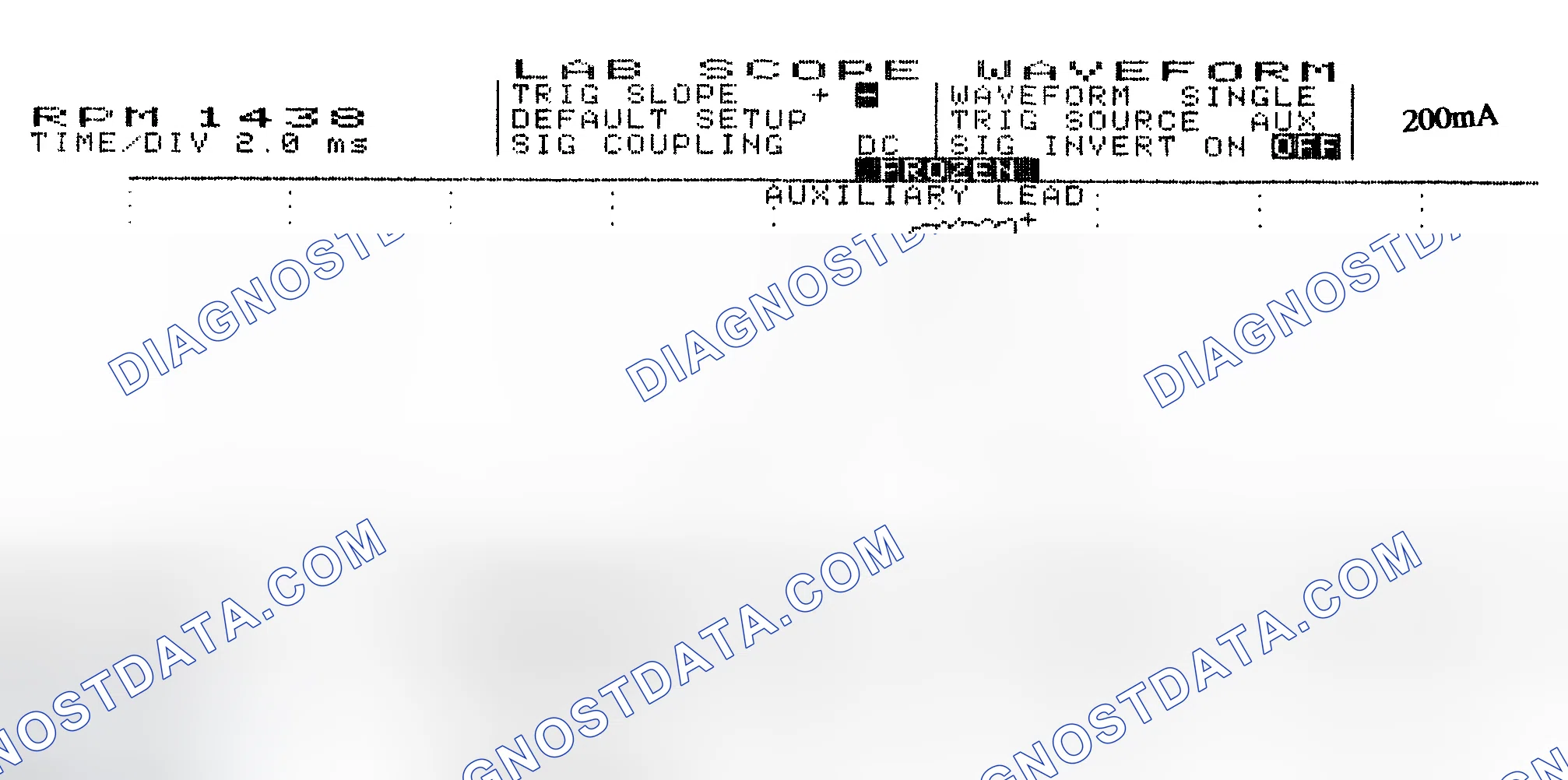 Scheme 15: Single Injector w/Normal Current Flow - Current Pattern