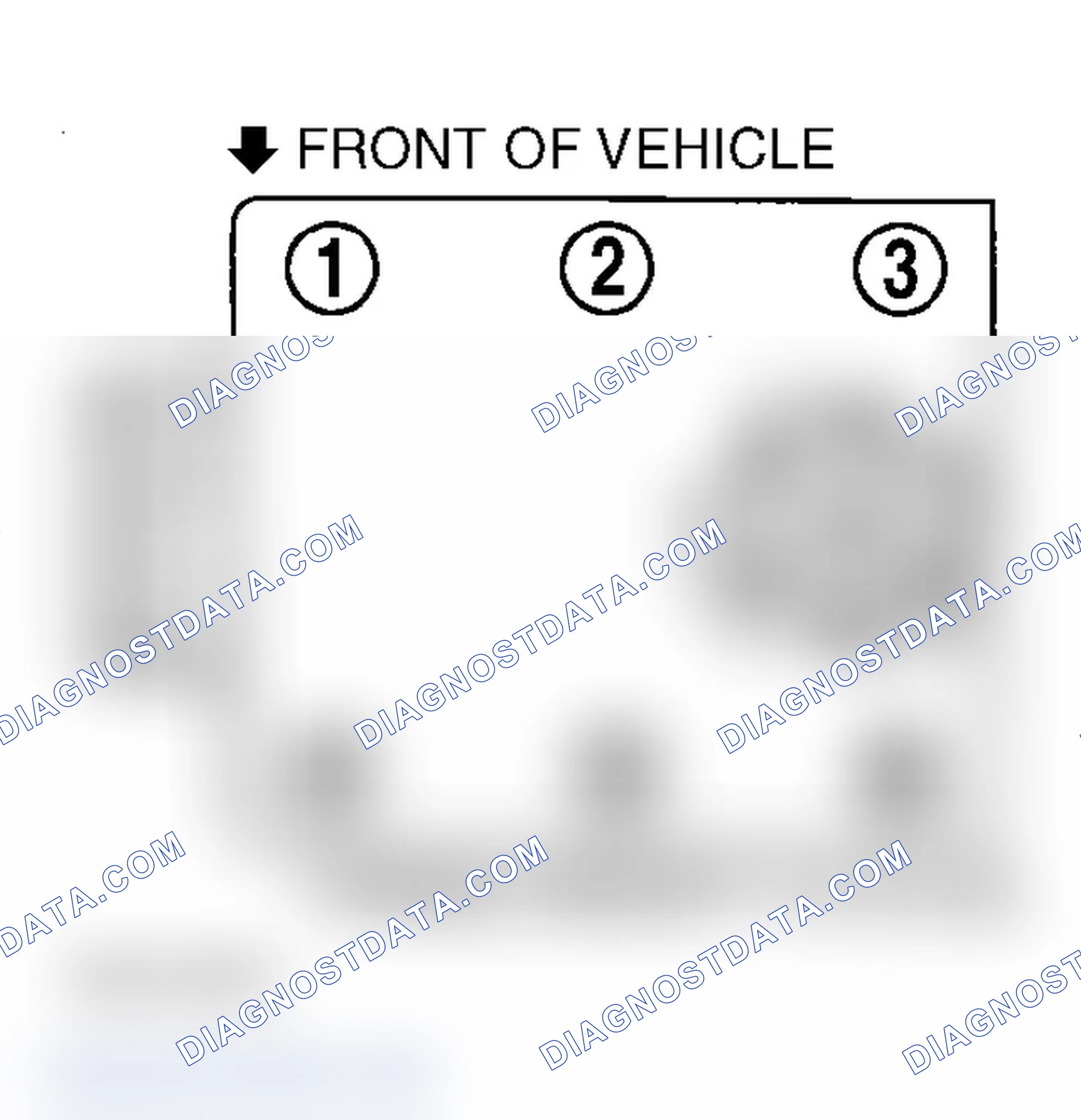 Scheme 2: Firing Order & Timing Marks (3.0L Except SHO)