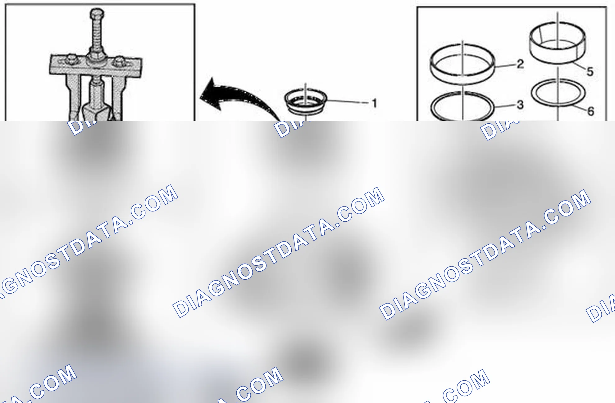 Scheme 11: Transfer Case Input Shaft Bearing Retainer Rear Seal and Front Wheel Drive Intermediate Shaft Seal R