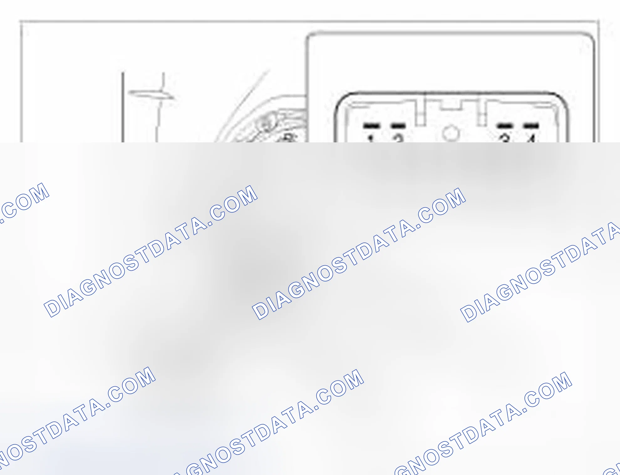 Scheme 14: Passenger Power Window Switch Inspection
