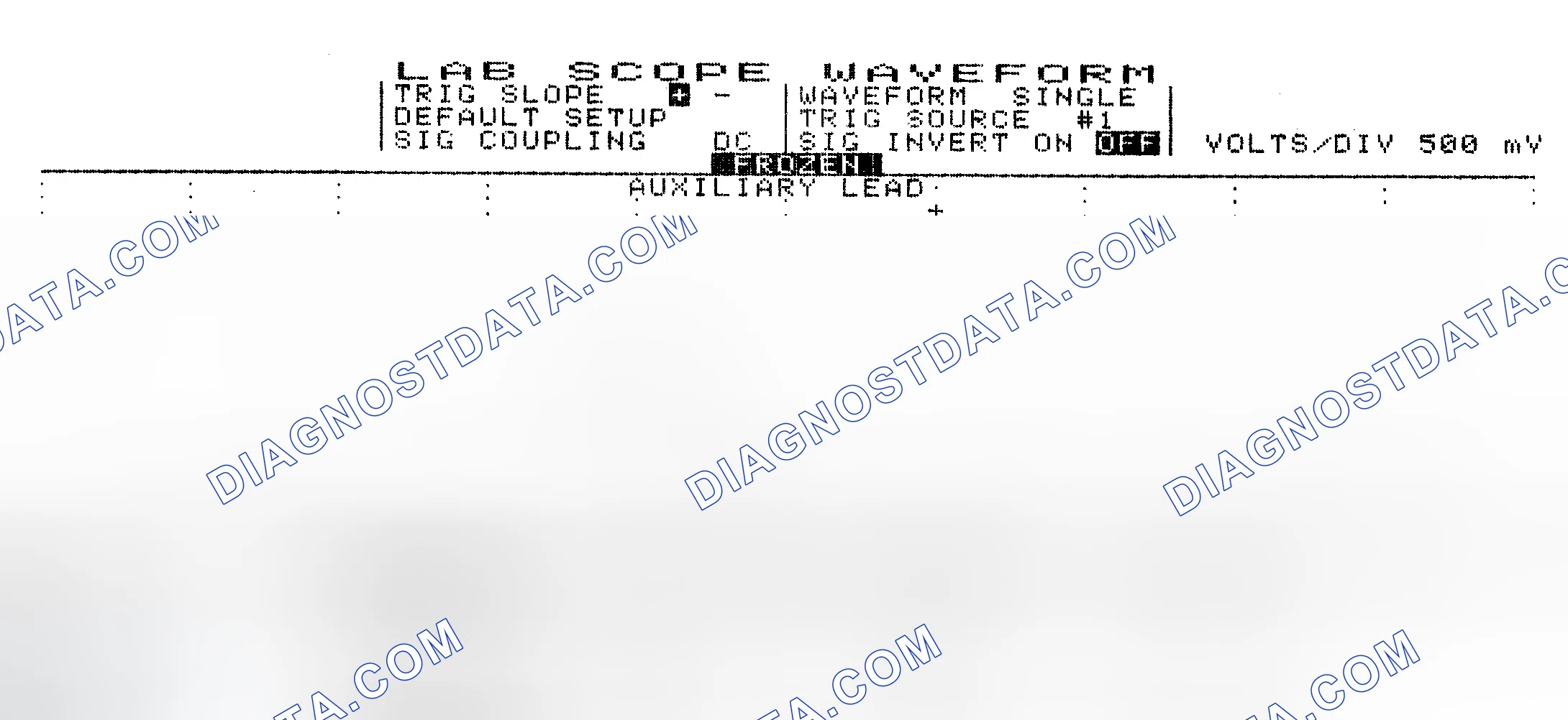 Scheme 10: Single Injector w/Excessive Current Flow - Current Pattern