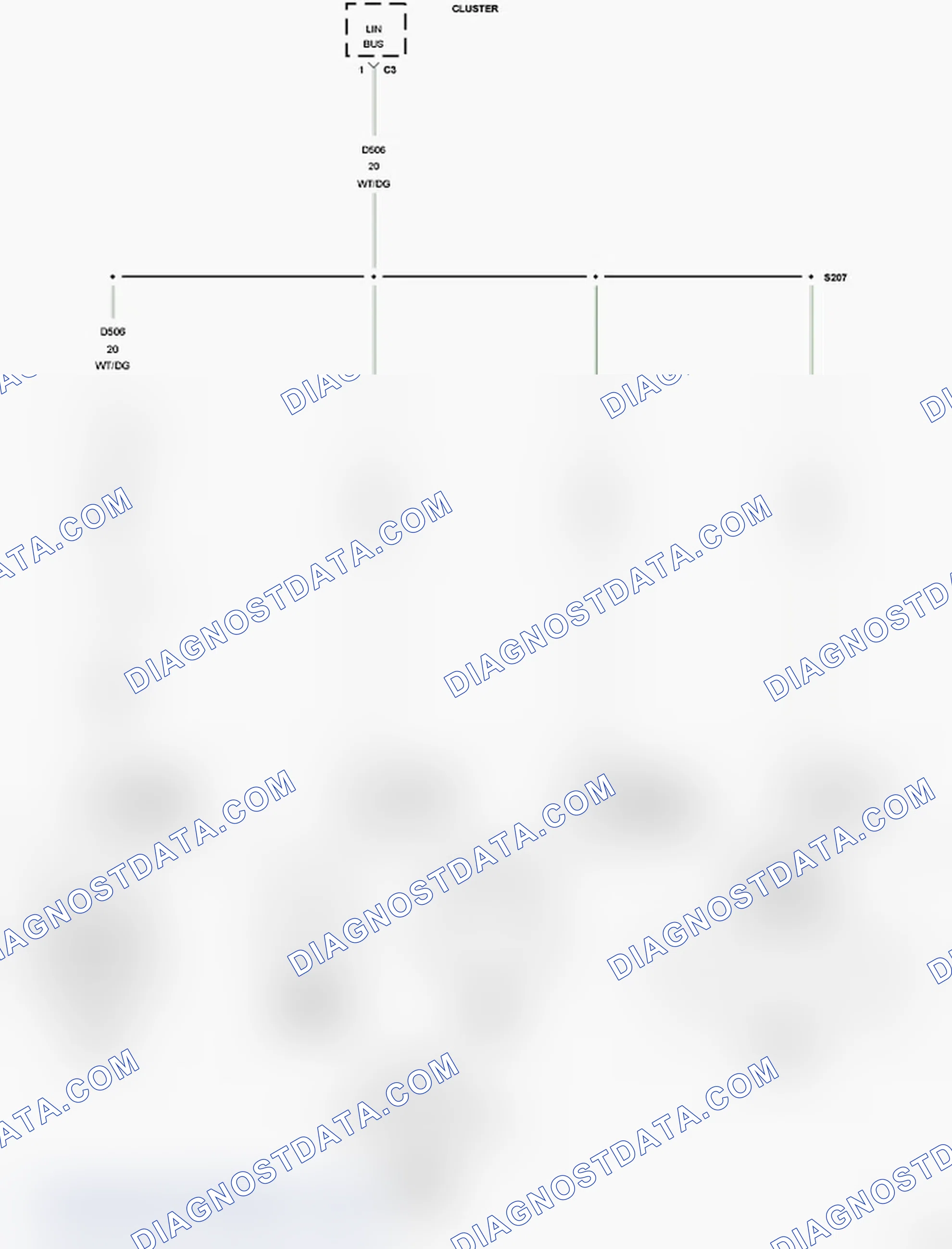 Scheme 87: U1008-LIN 1 BUS