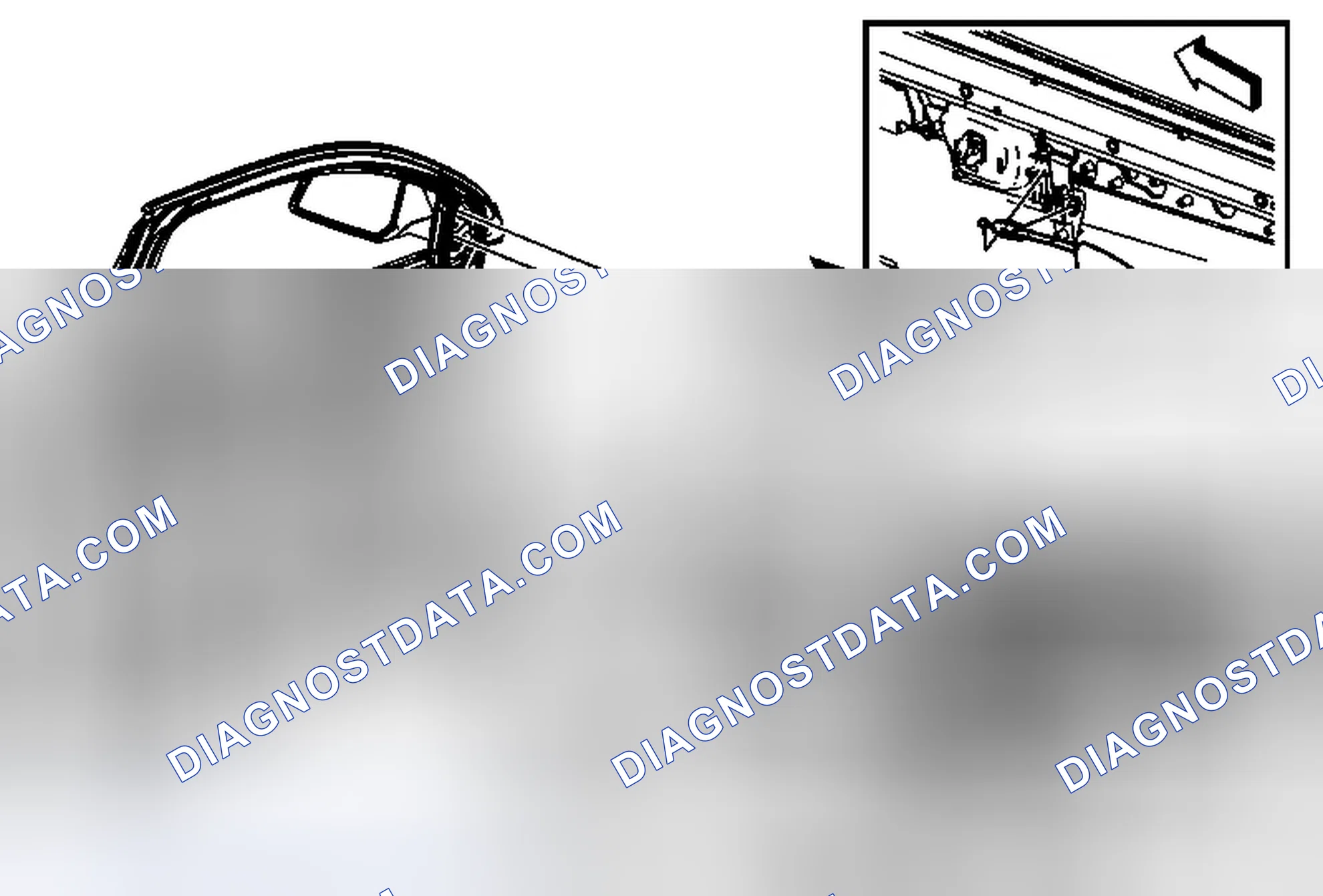 Scheme 63: Front Side Door Trim Panel Replacement - Left Side (Acadia)