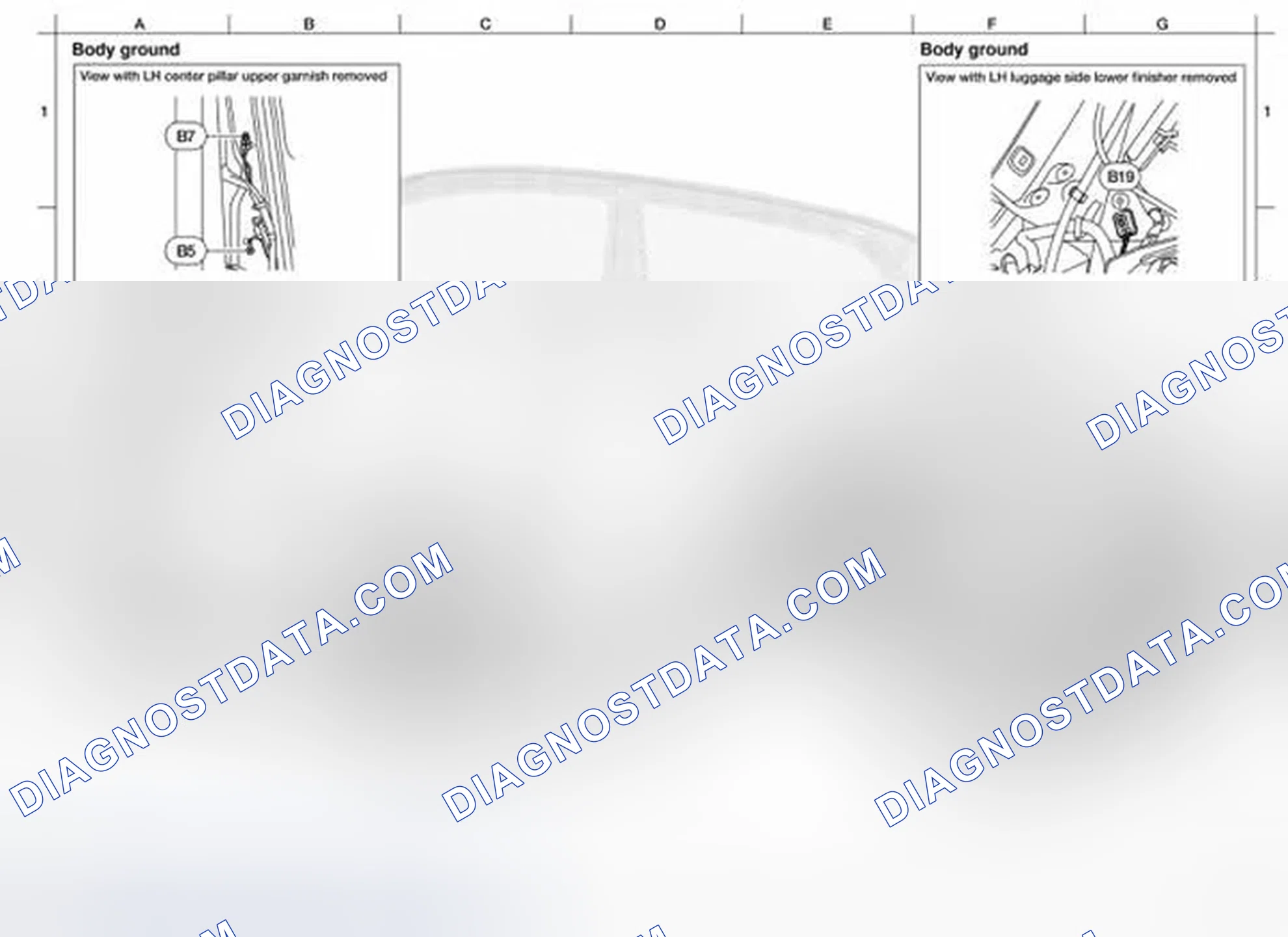 Scheme 34: BODY HARNESS (SEDAN)