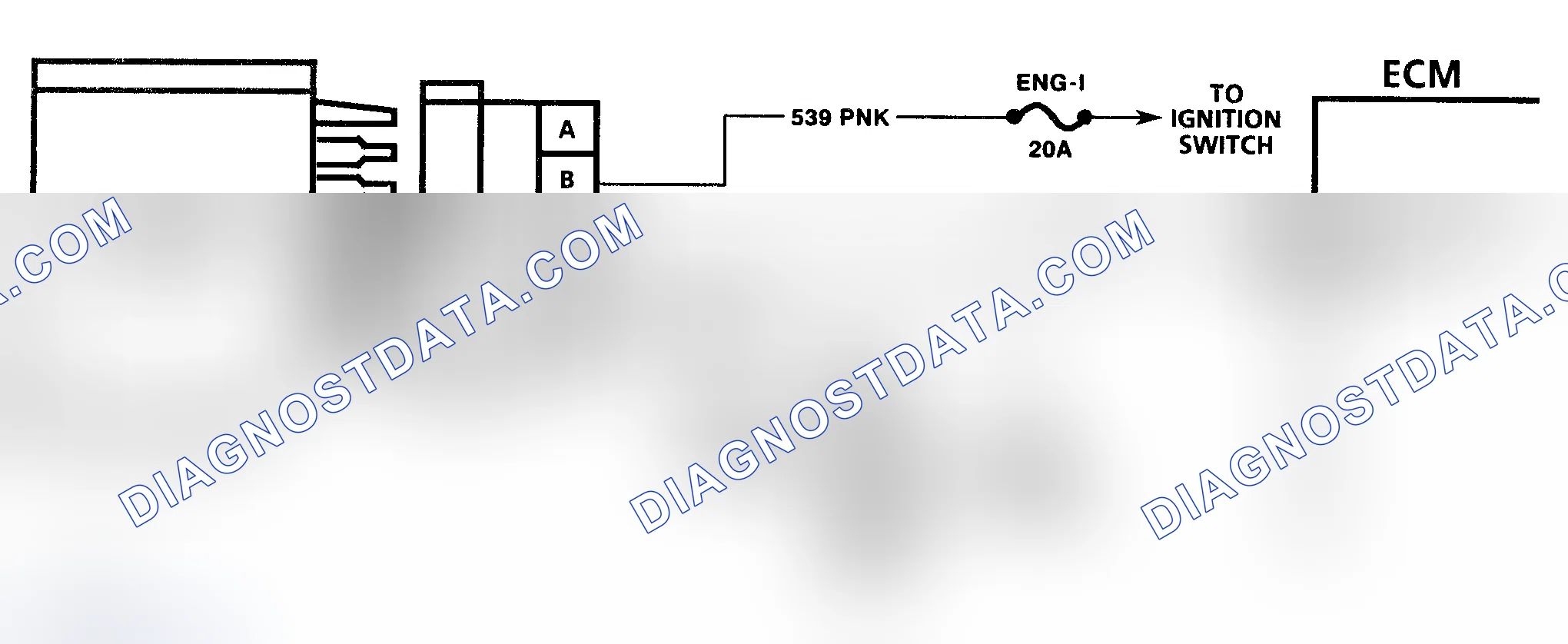 Scheme 99: Code 43 Schematic ("C" & "K" Series) Knock Sensor With Spark Control Module
