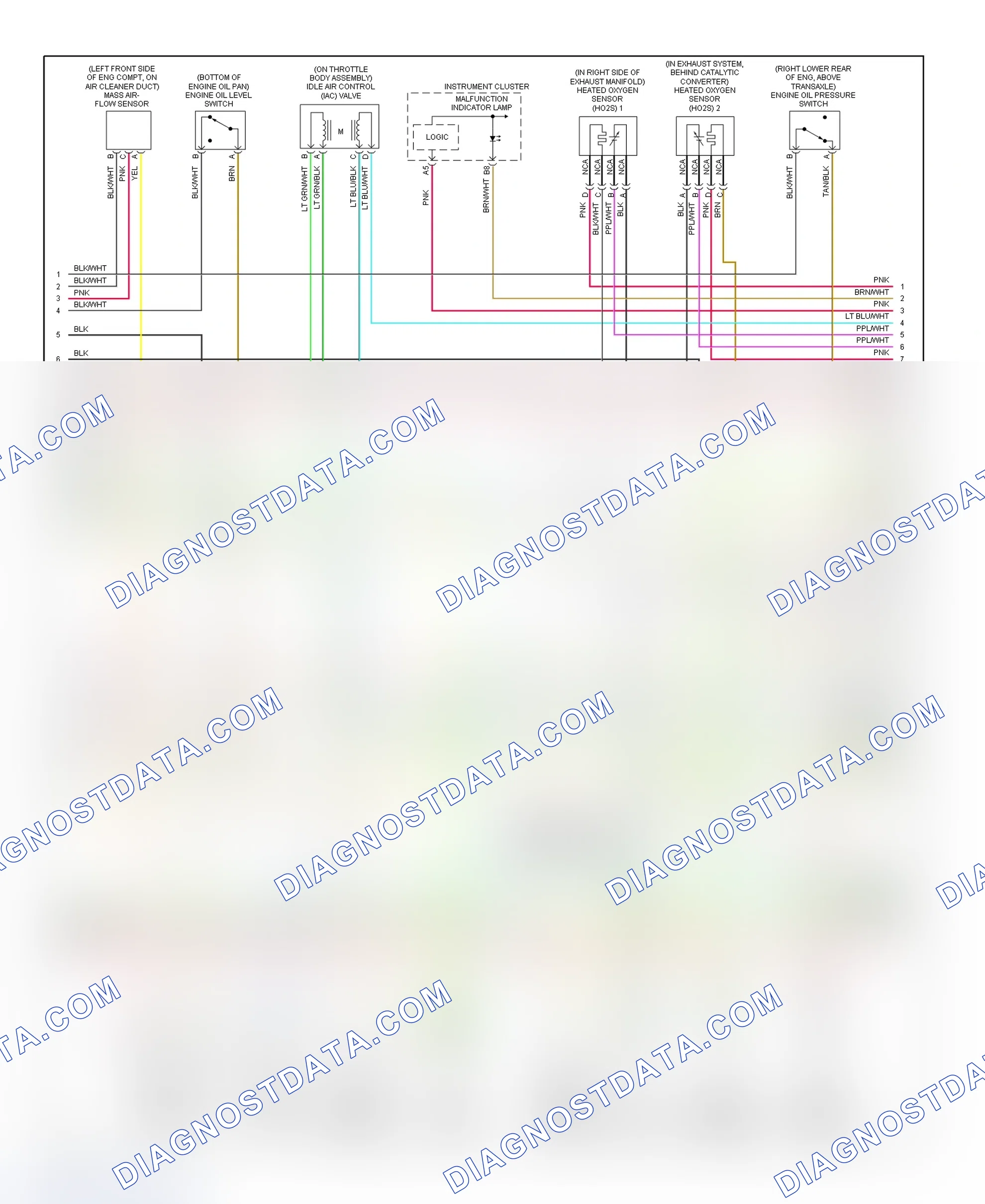 Scheme 177: PCM Wiring Diagram (Intrigue - 3.5L - 3 Of 4)
