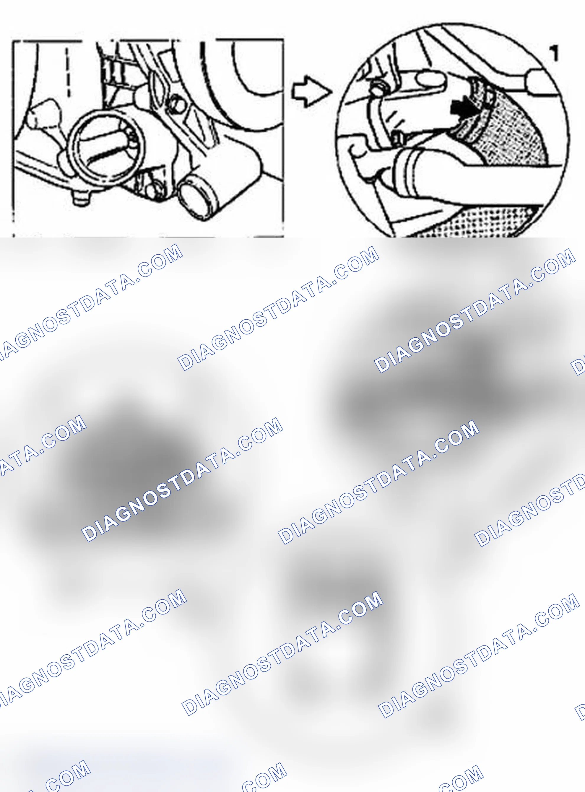 Scheme 865: REMOVING AND INSTALLING COOLANT REGULATOR