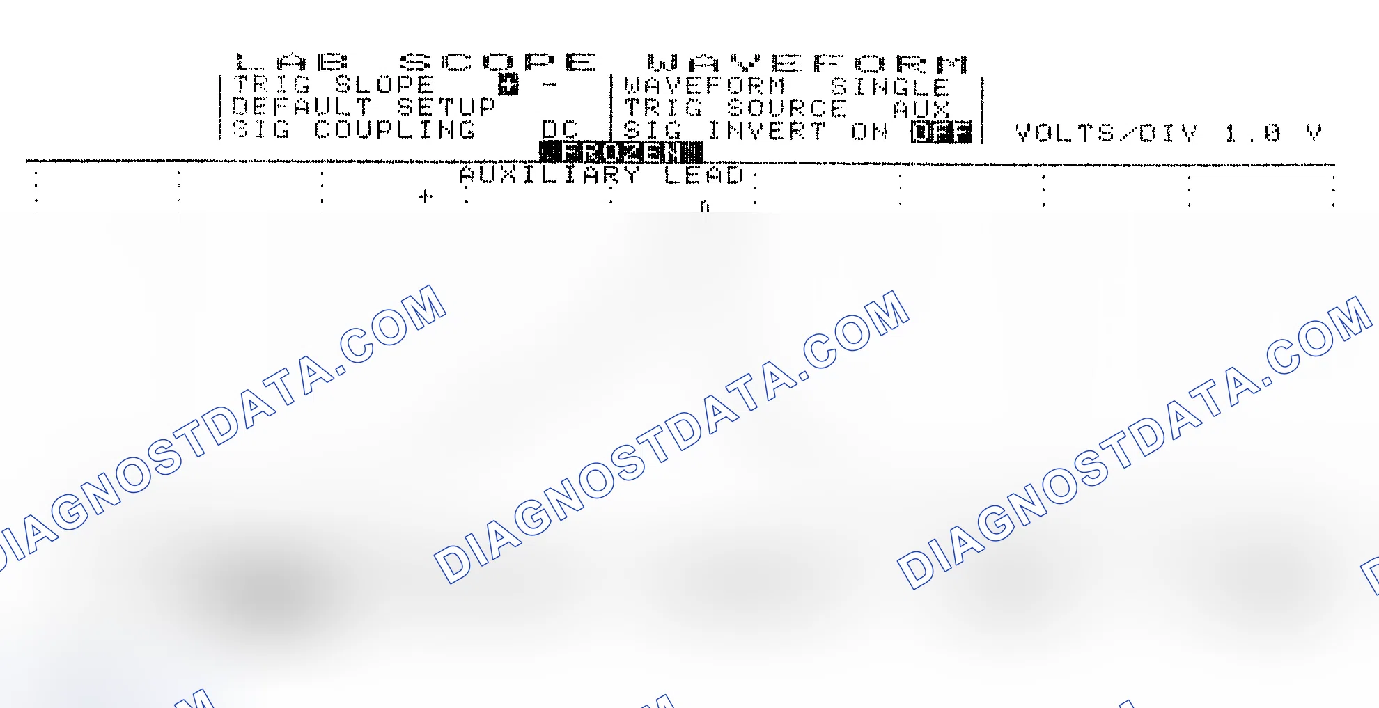 Scheme 19: Single Injector w/Excessive Current Flow - Current Pattern
