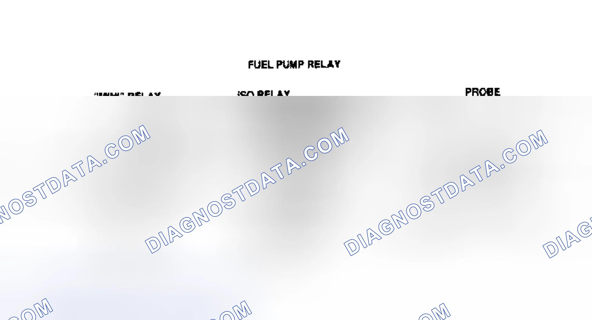 Scheme 62: Fuel Pump Relay Connector Terminal ID