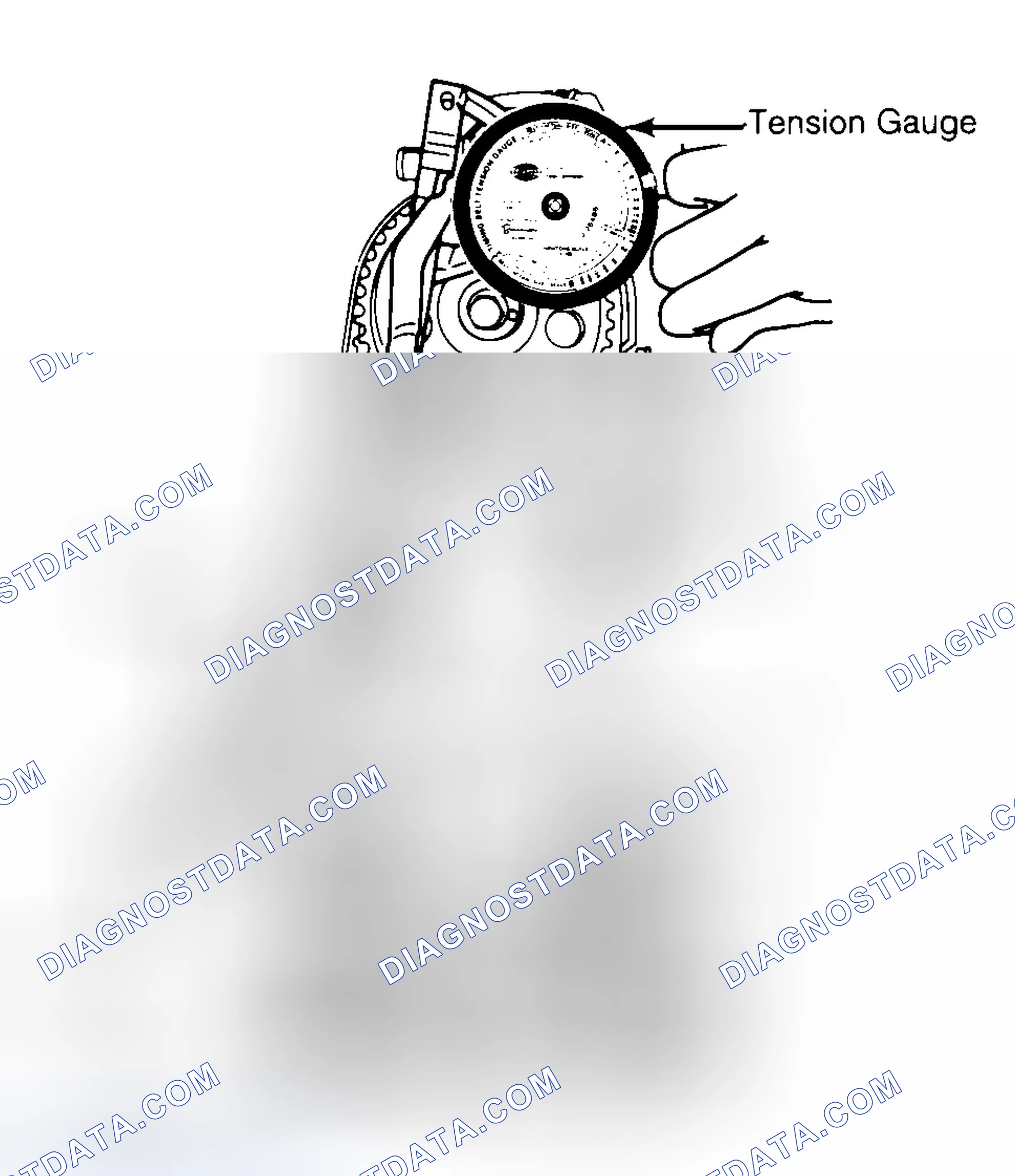 Scheme 3: Adjusting Typical Timing Belt Tension