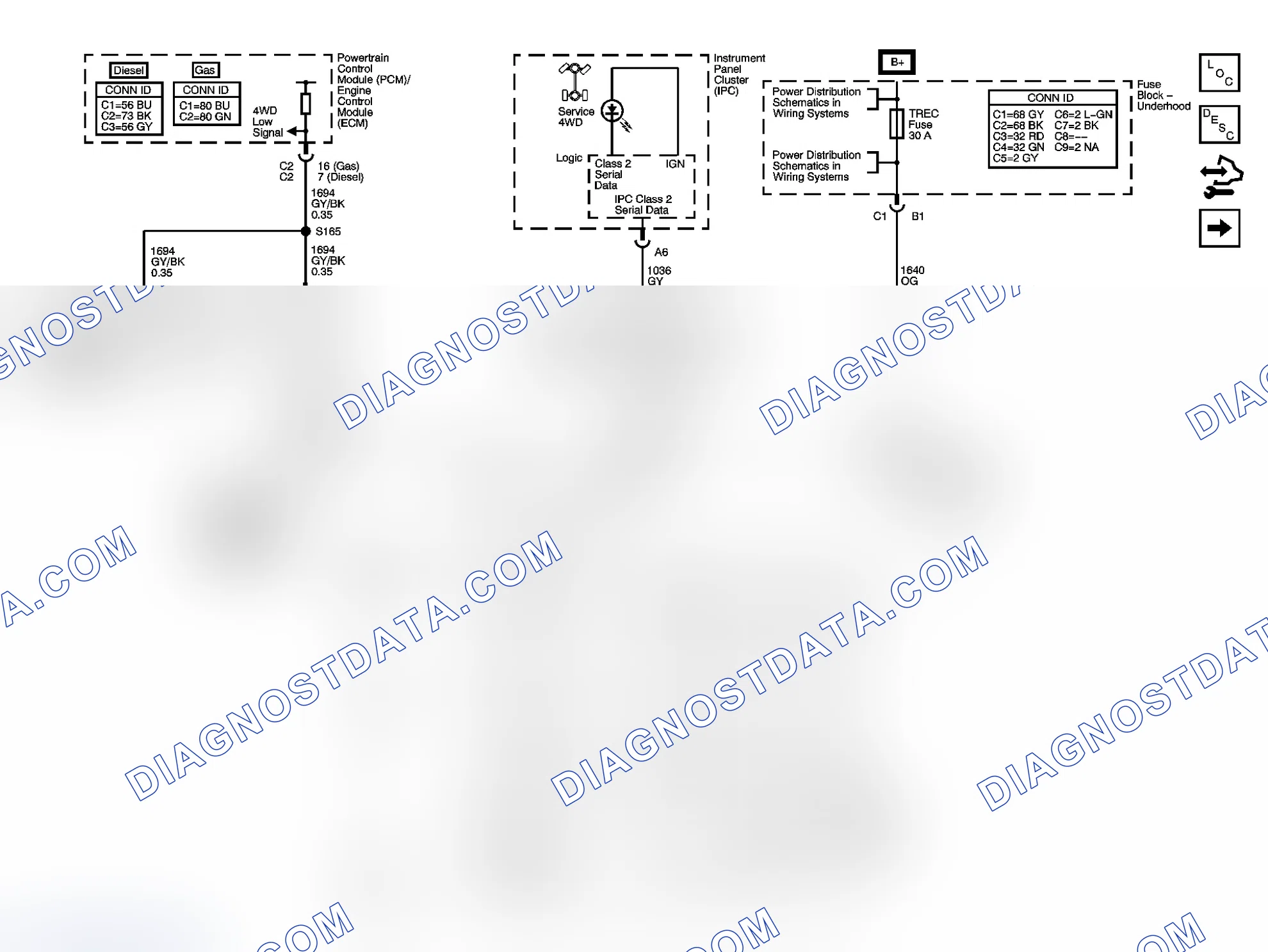 Scheme 29: Transfer Case Control Schematics