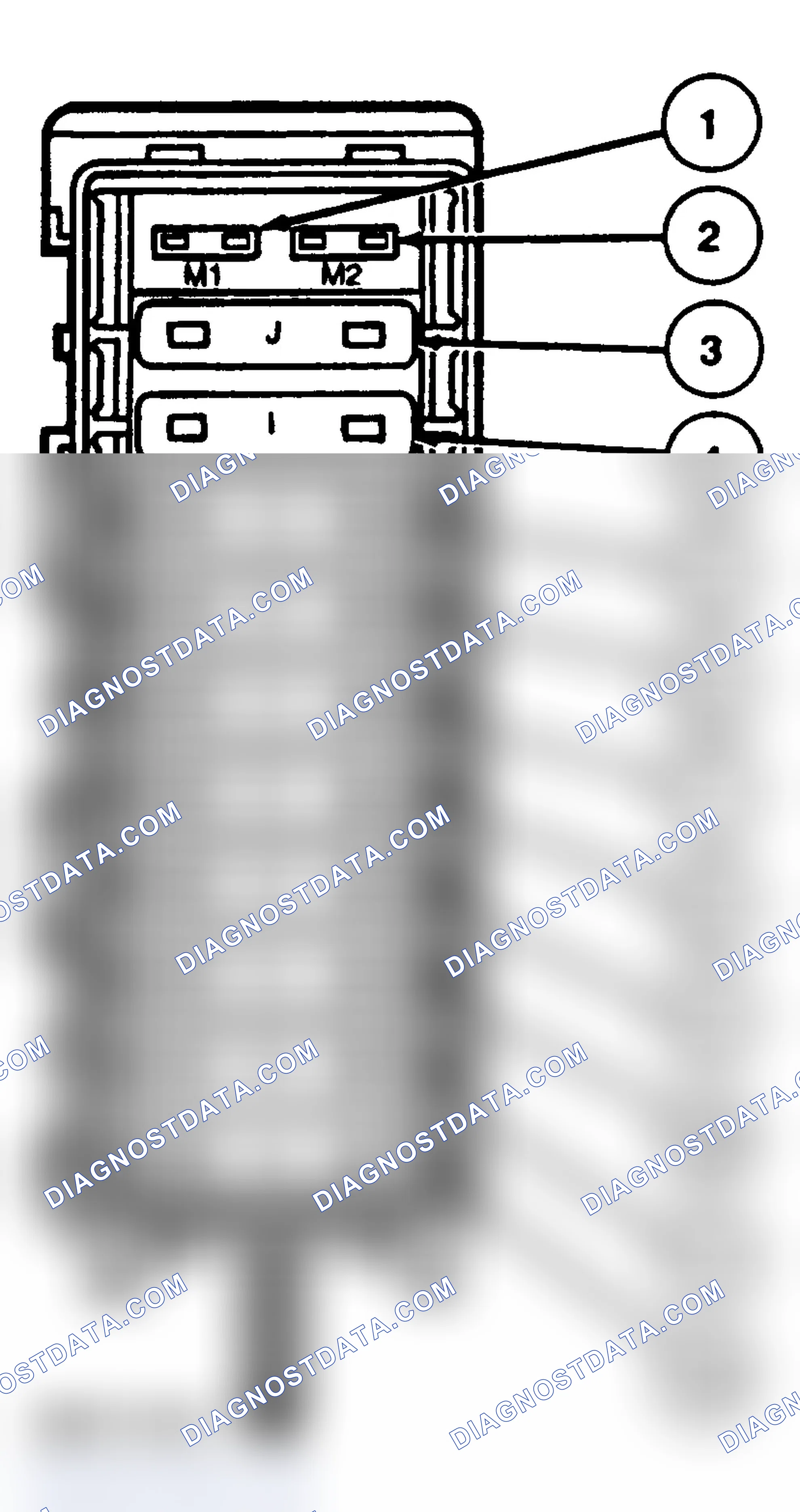 Scheme 10: UNDERHOOD FUSE PANEL IDENTIFICATION - 1992-93