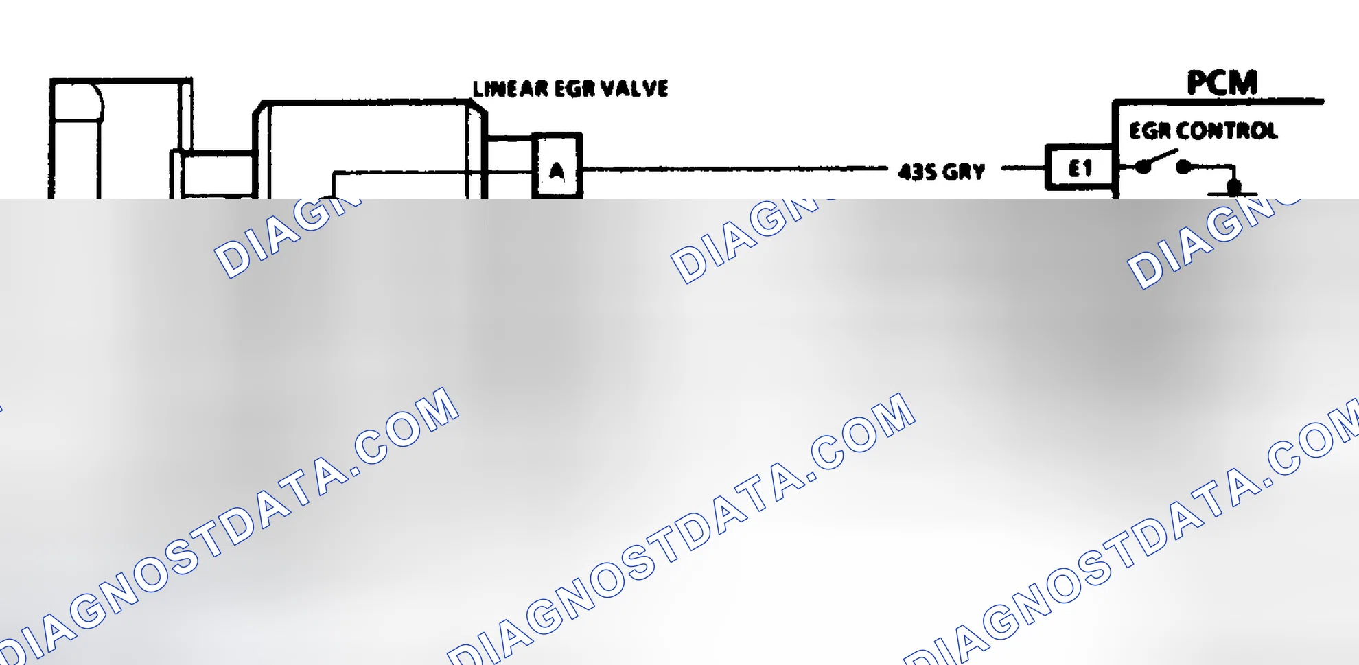 Scheme 109: Code 32 Schematic ("P" Series 7.4L) EGR Circuit Error With Linear EGR