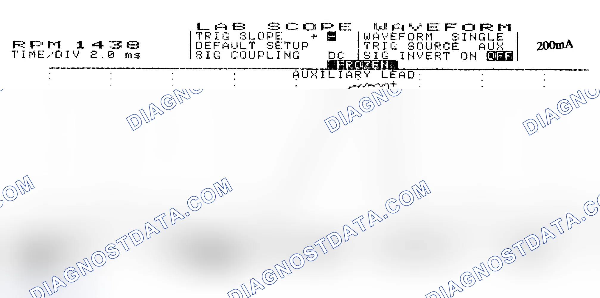 Scheme 15: Single Injector w/Normal Current Flow - Current Pattern