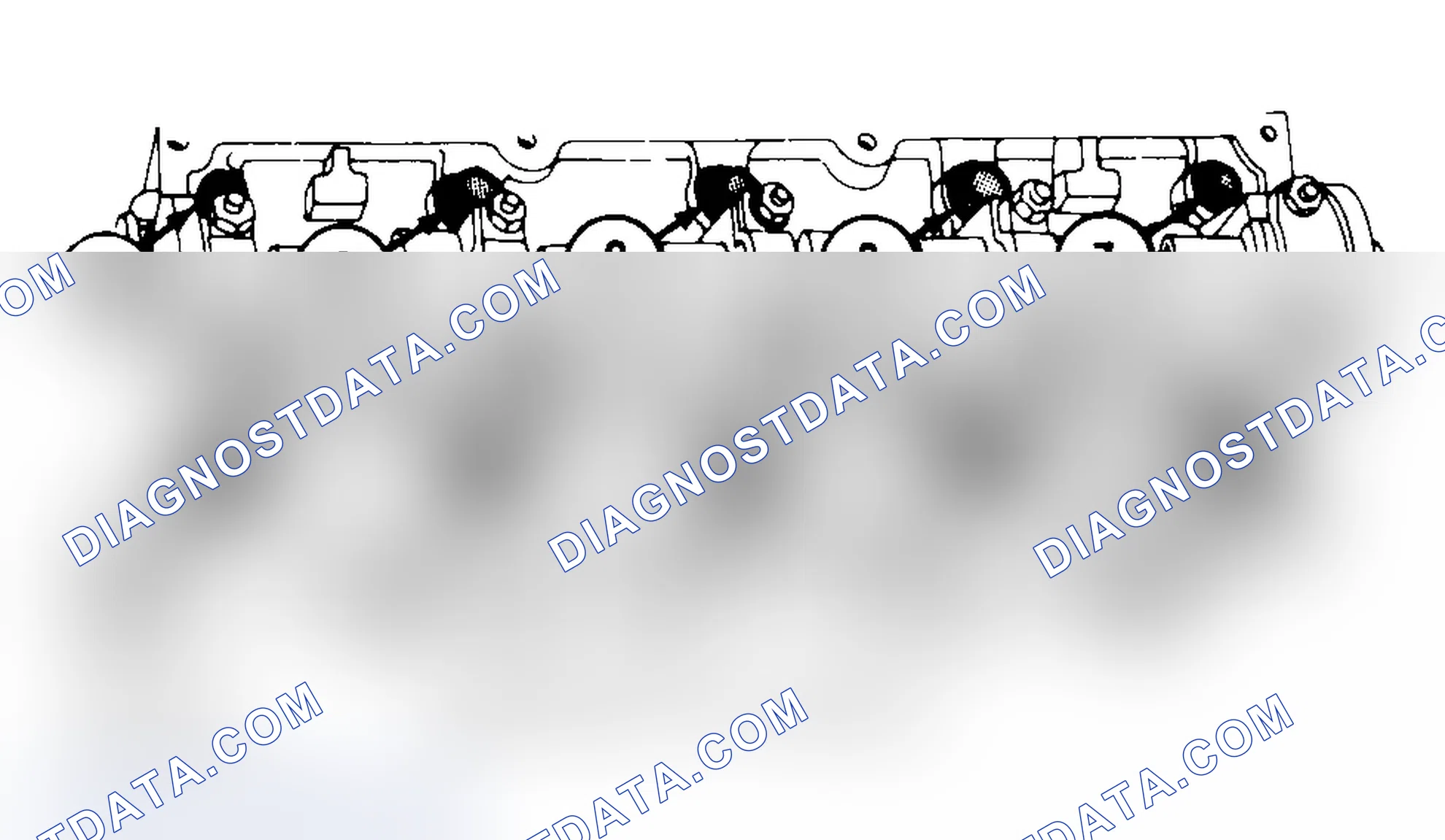 Scheme 3: Typical Cylinder Head Tightening or Loosening Sequence