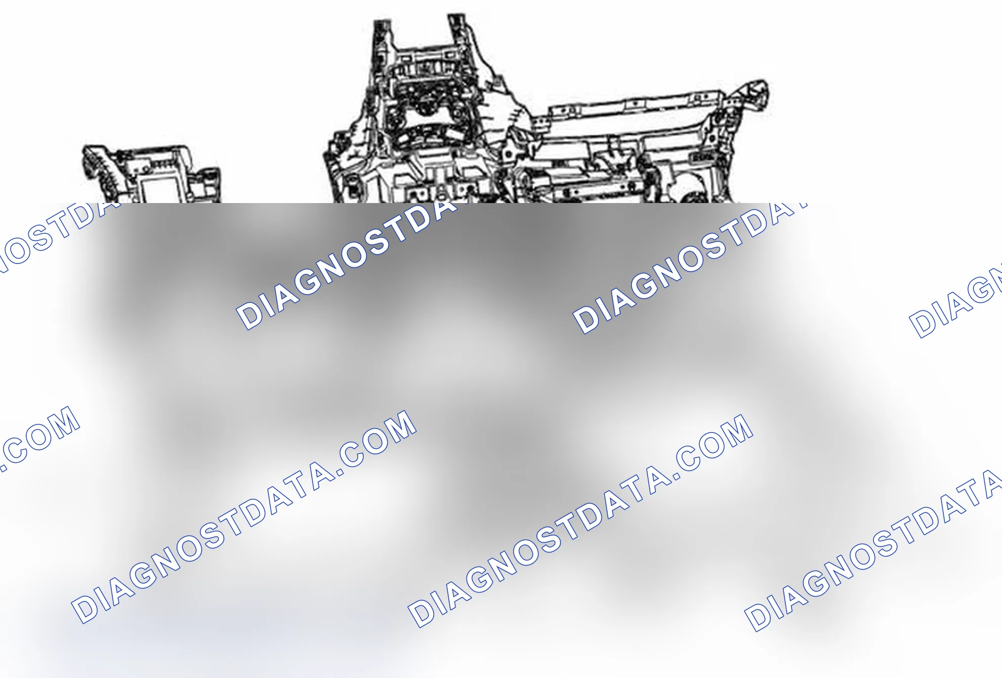 Scheme 47: Instrument Panel Outer Air Outlet Duct Replacement (Trax)