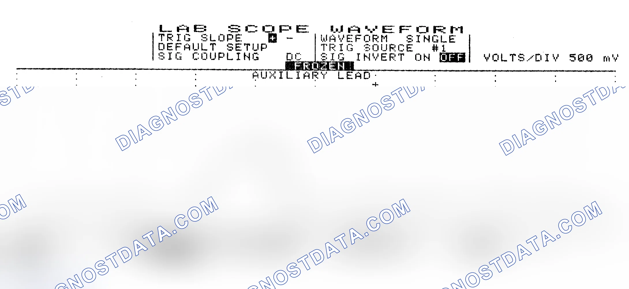 Scheme 10: Single Injector w/Excessive Current Flow - Current Pattern