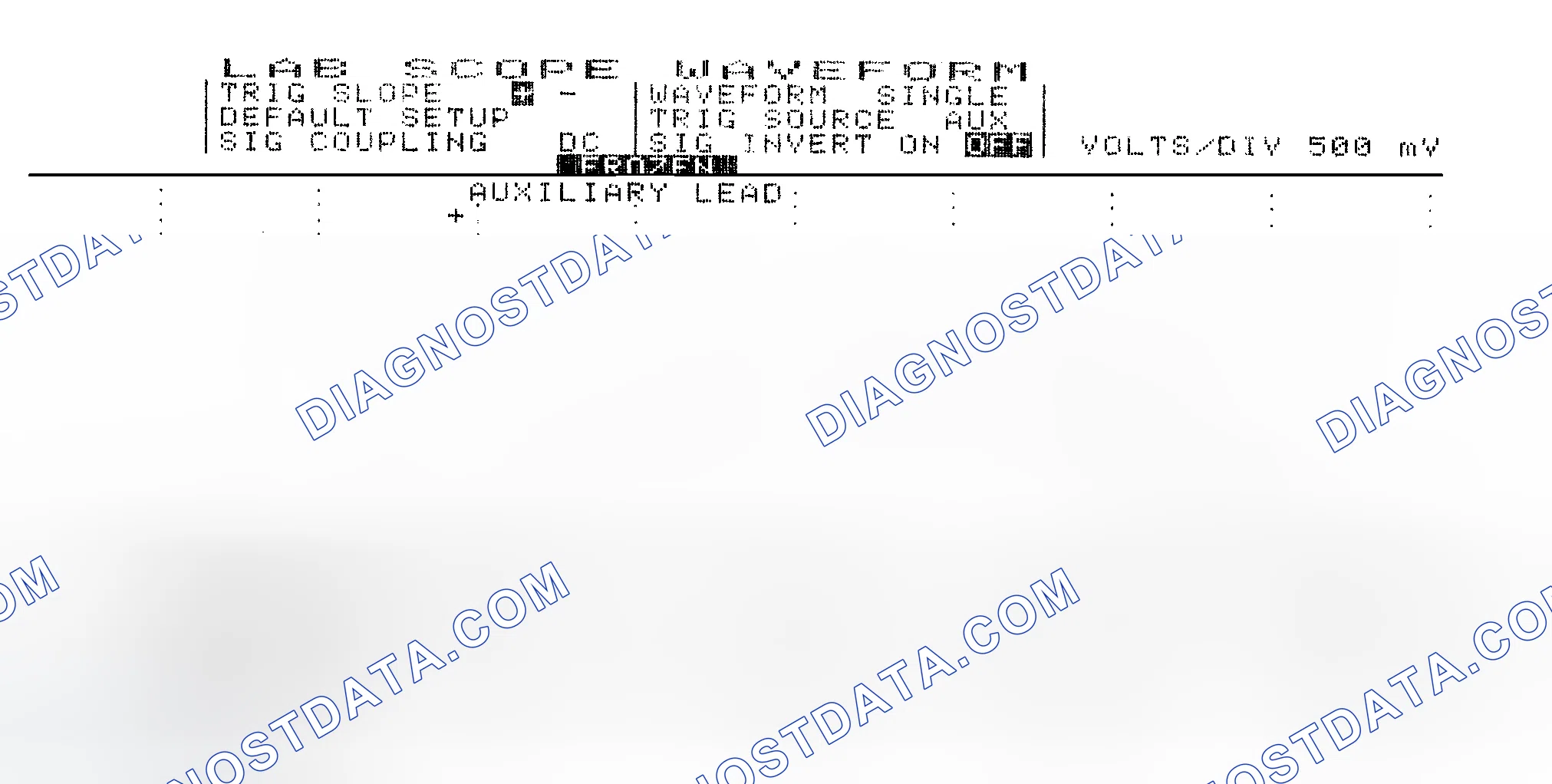 Scheme 14: Single Injector w/Excessive Current Flow - Current Pattern