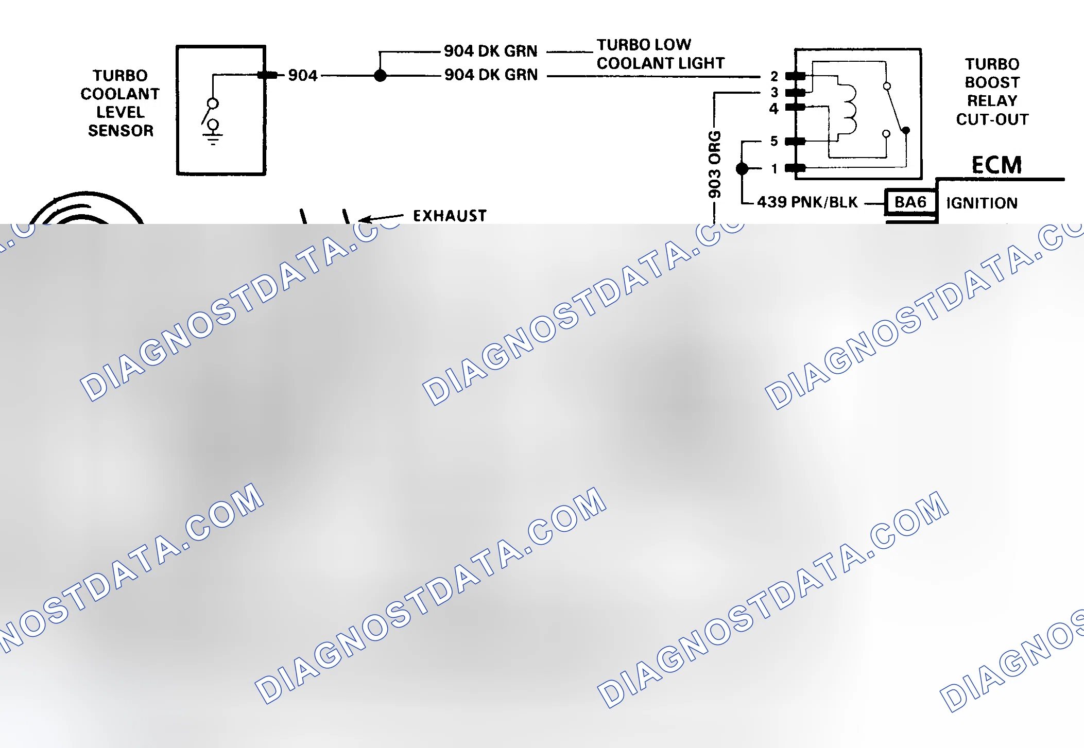 Scheme 126: Code 31 Schematic (4.3L Turbo) Turbo Overboost