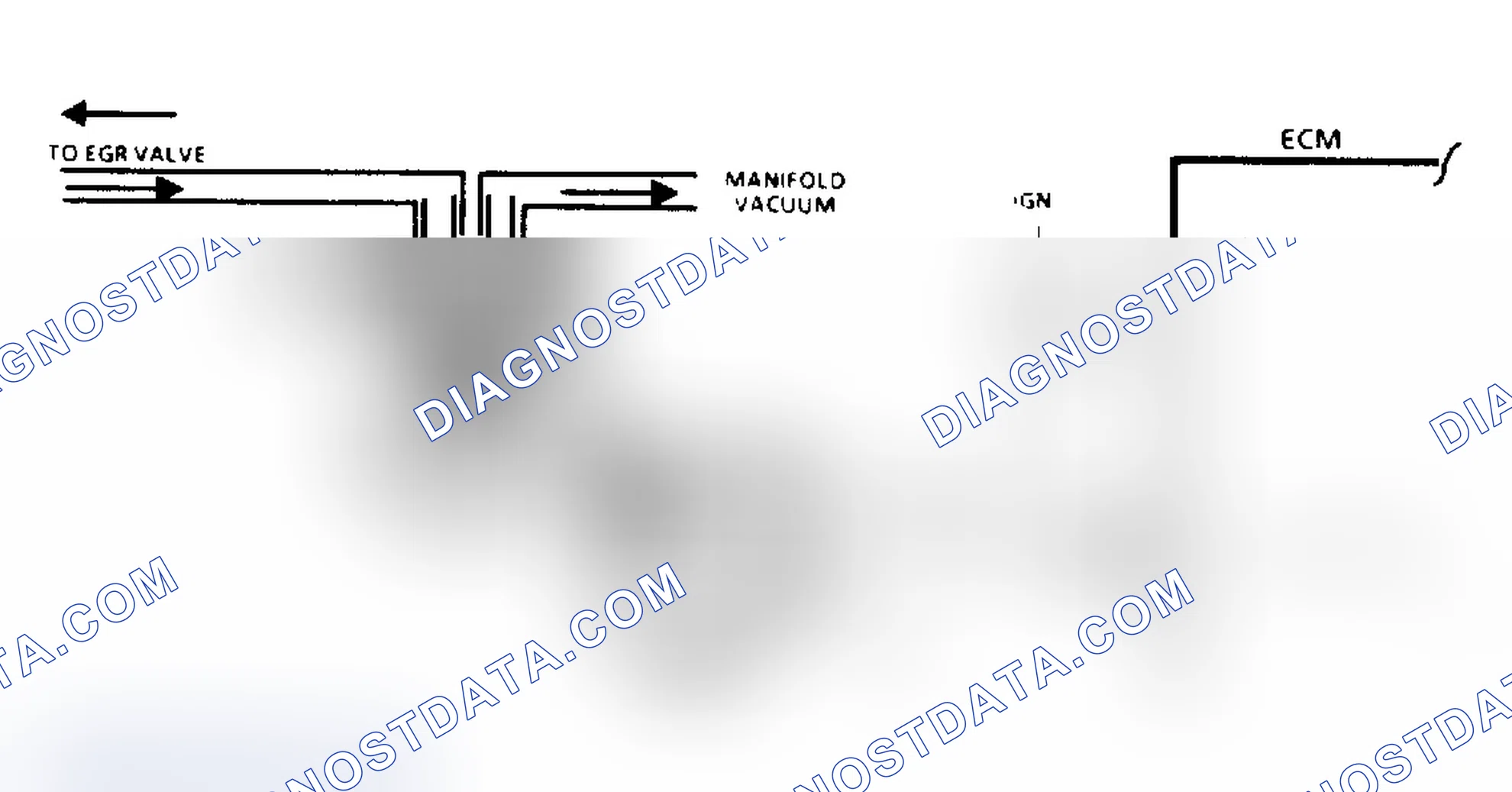 Scheme 124: EGR System Check Schematic (2.8/4.3L "S/T" & 5.7/7.4L Over 8500 GVW)