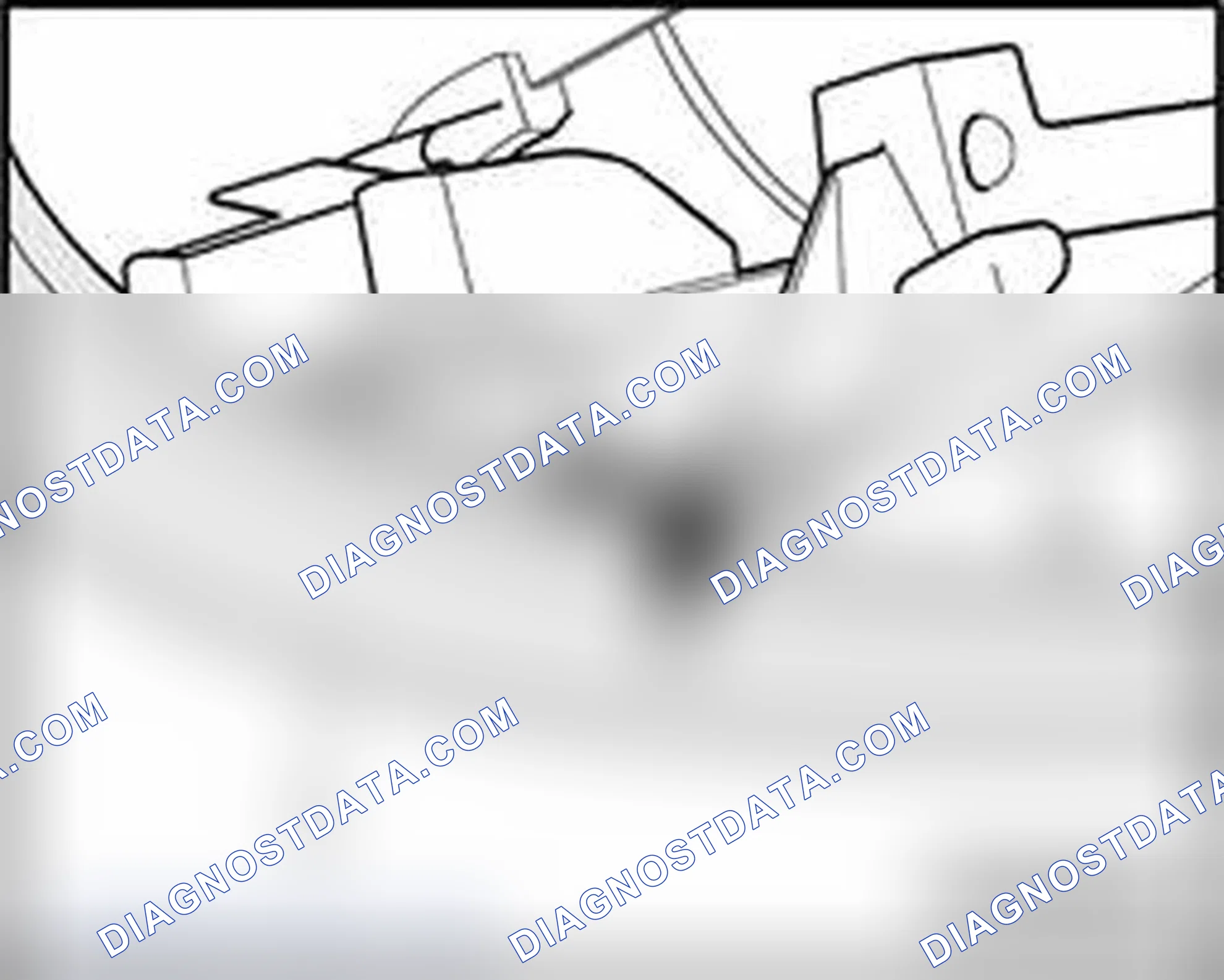 Scheme 257: Lower mirror locking tab