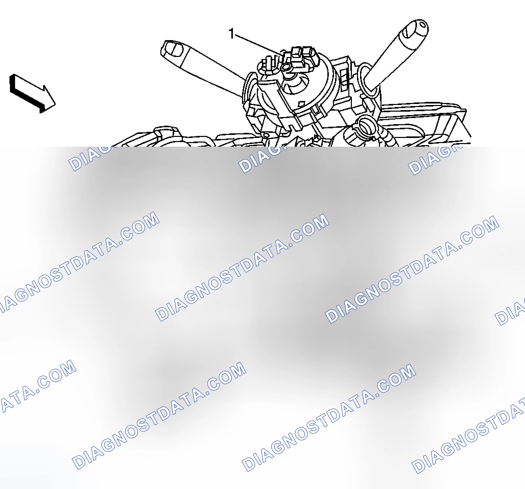 Scheme 3: Steering Wheel and Column Component Views