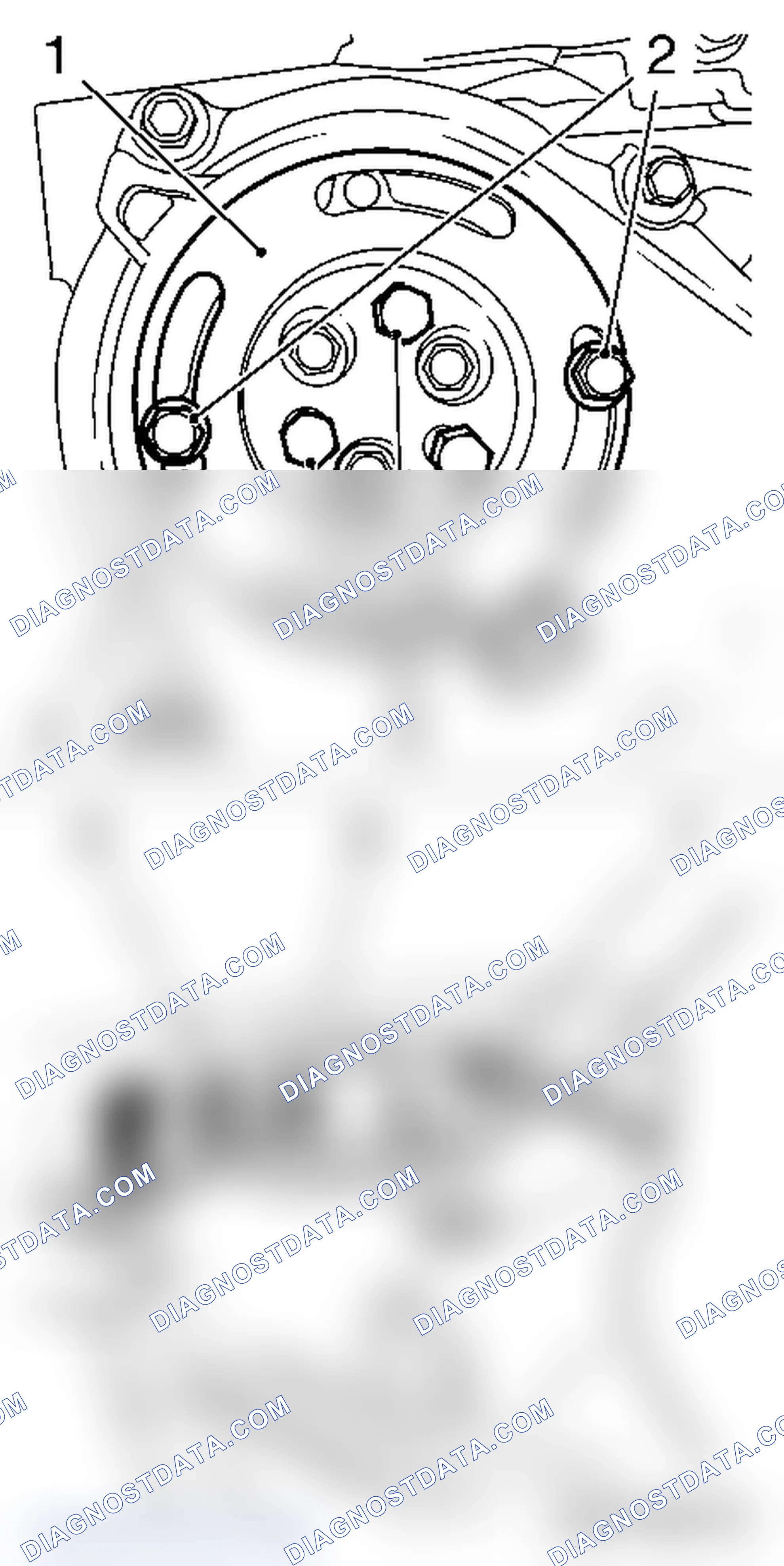 Replace Coolant Pump (Z 20 NET, AC, Rhd, Mt)