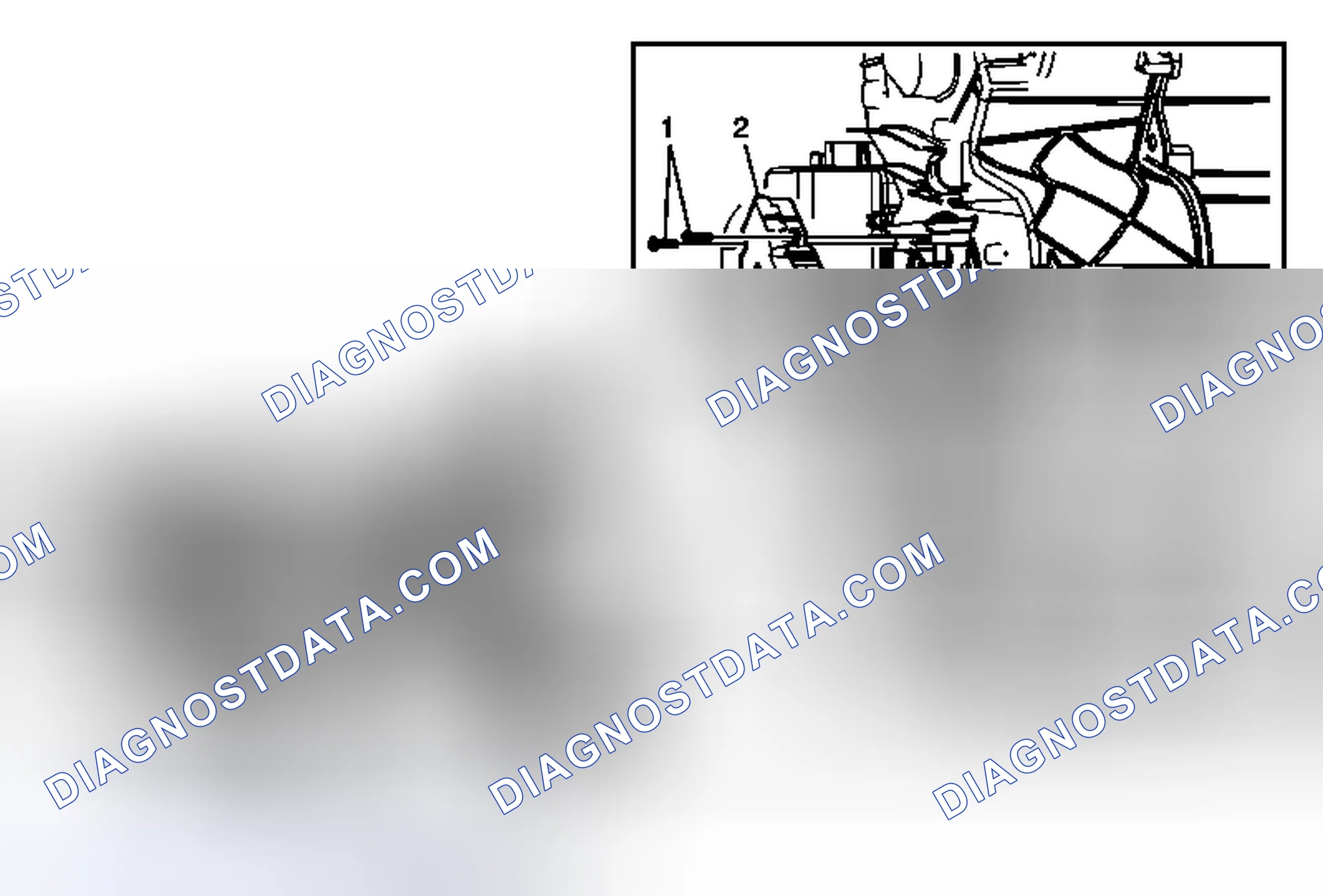 Scheme 103: Temperature Valve Actuator Replacement - Left Side