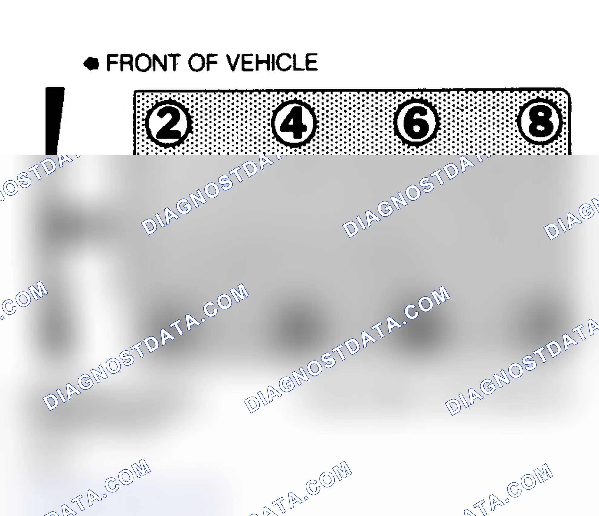 Scheme 3: Firing Order (6.5L Diesel)