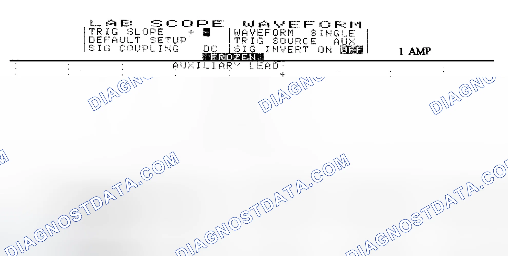 Scheme 20: Single Injector w/Normal Current Flow - Current Pattern