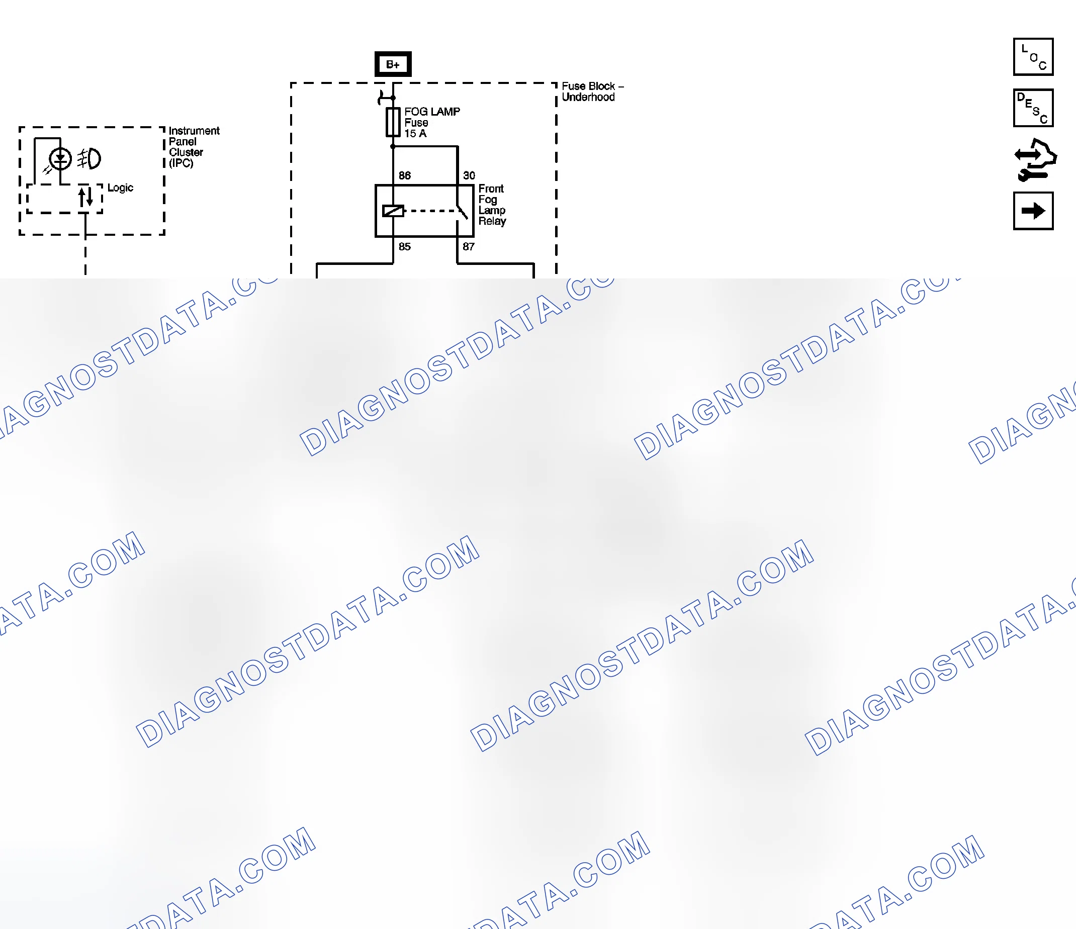 Scheme 6: Fog Lights Schematics