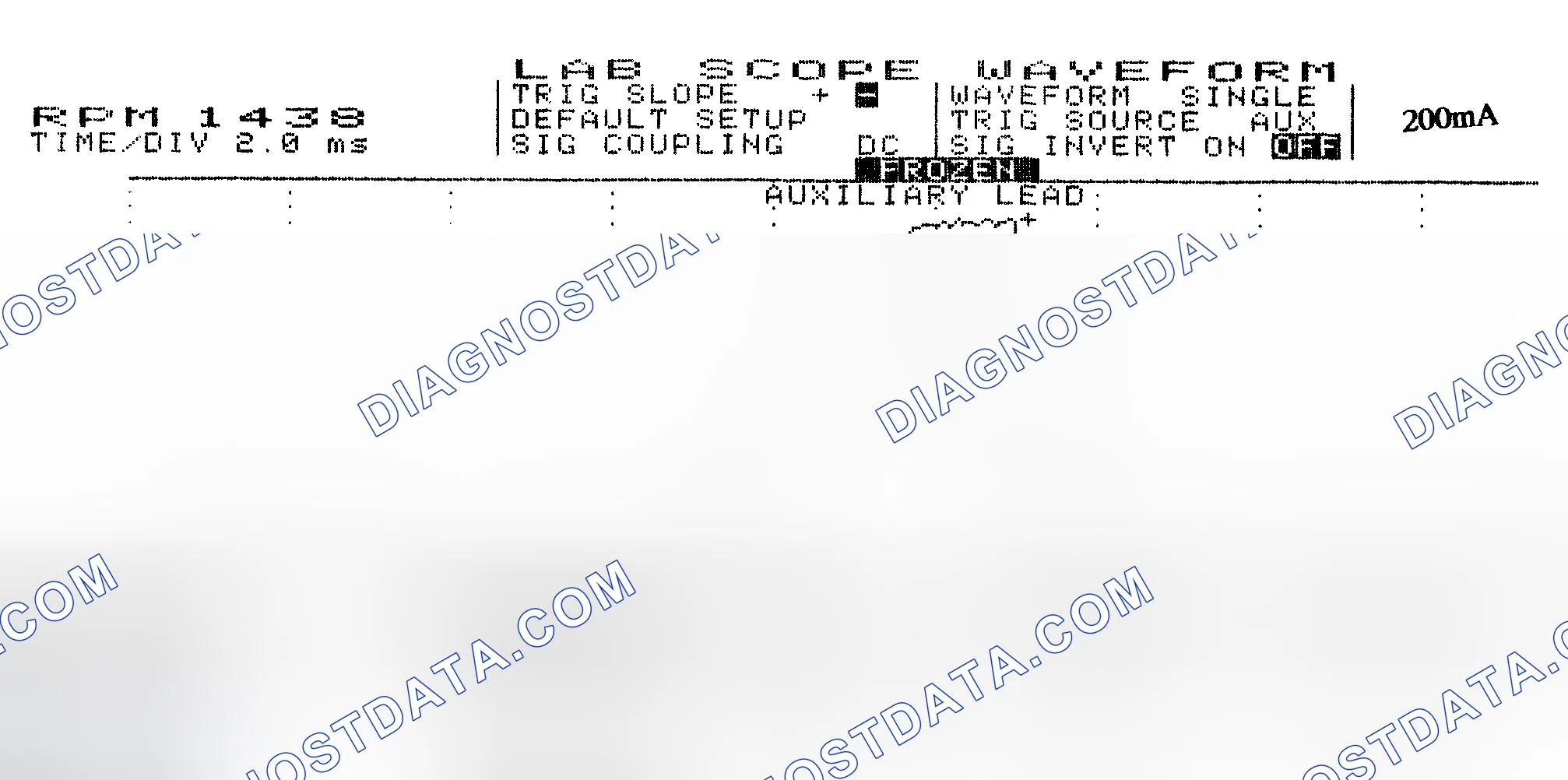 Scheme 15: Single Injector w/Normal Current Flow - Current Pattern