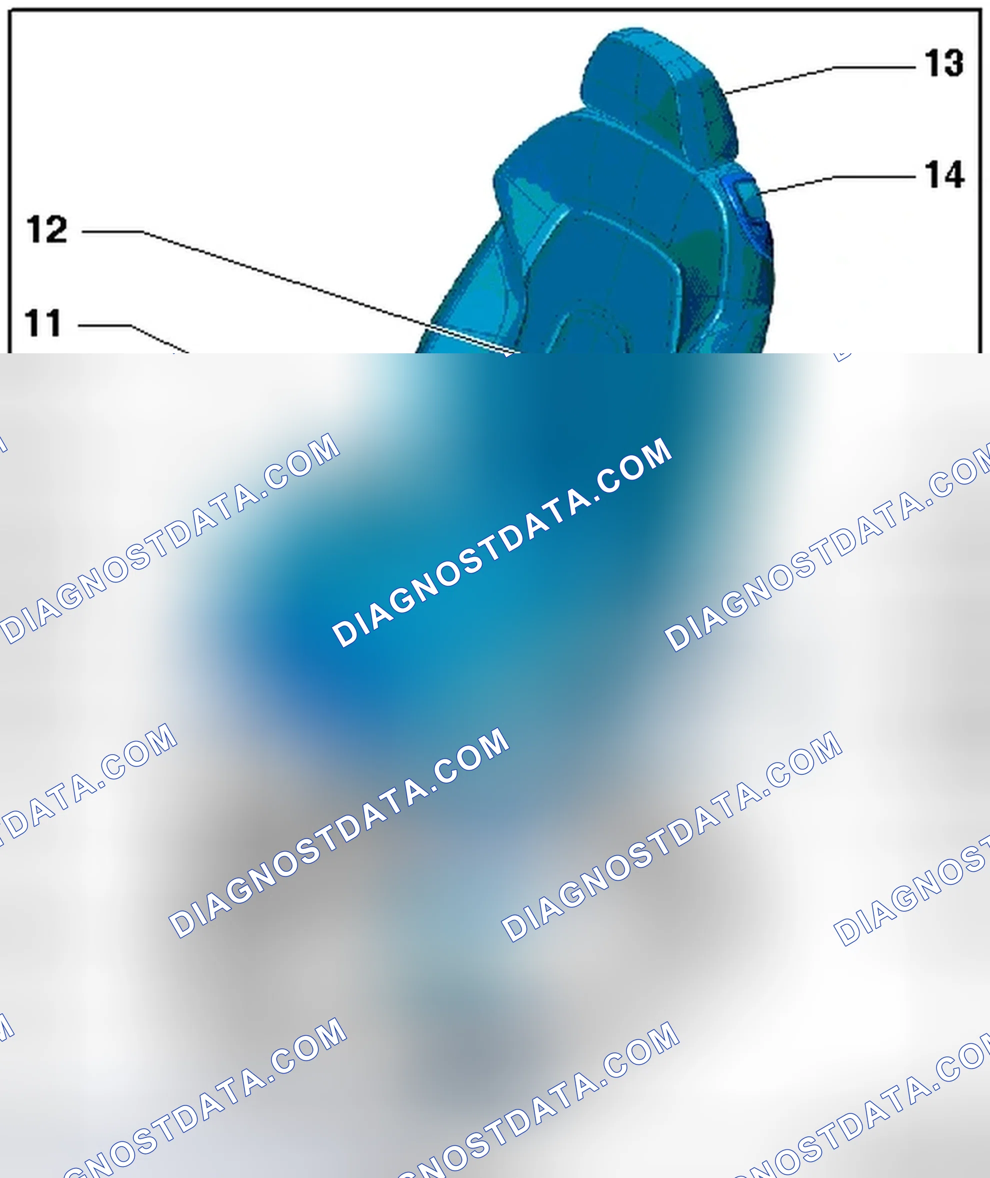 Scheme 85: SPORT FRONT SEAT OVERVIEW