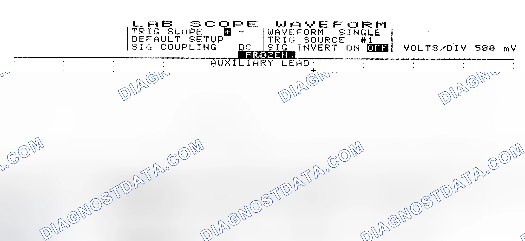 Scheme 10: Single Injector w/Excessive Current Flow - Current Pattern