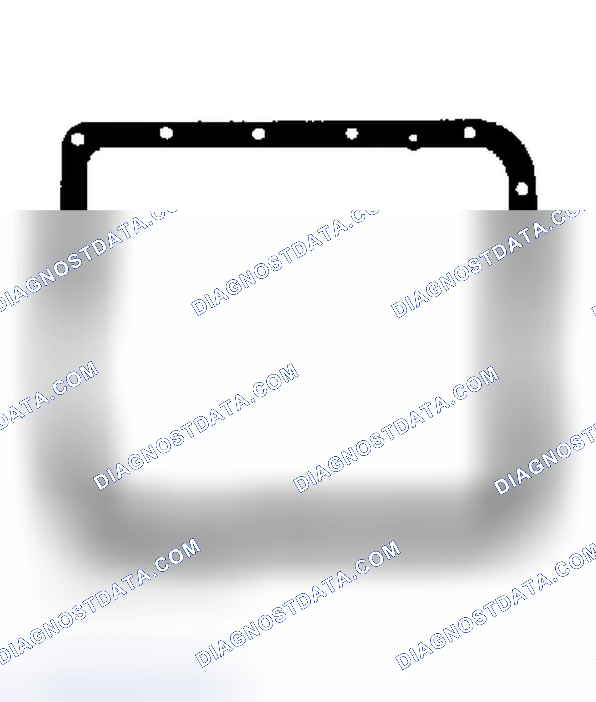 Scheme 418: Hydra-Matic 4L60 Oil Pan Gasket ID