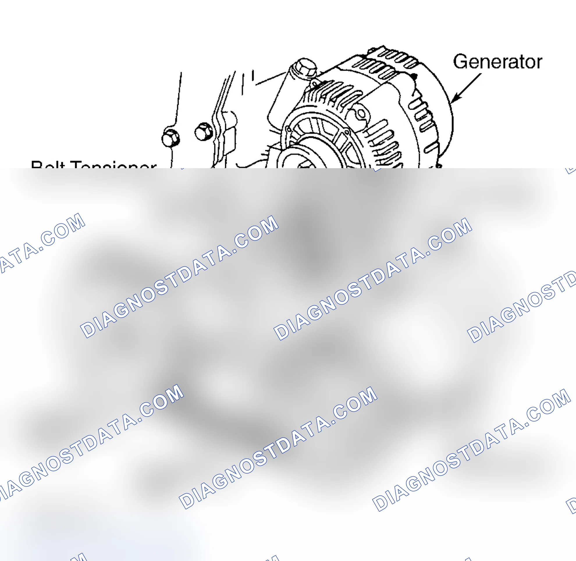 Scheme 9: Serpentine Belt Routing (2.4L "J" & "N" Bodies)