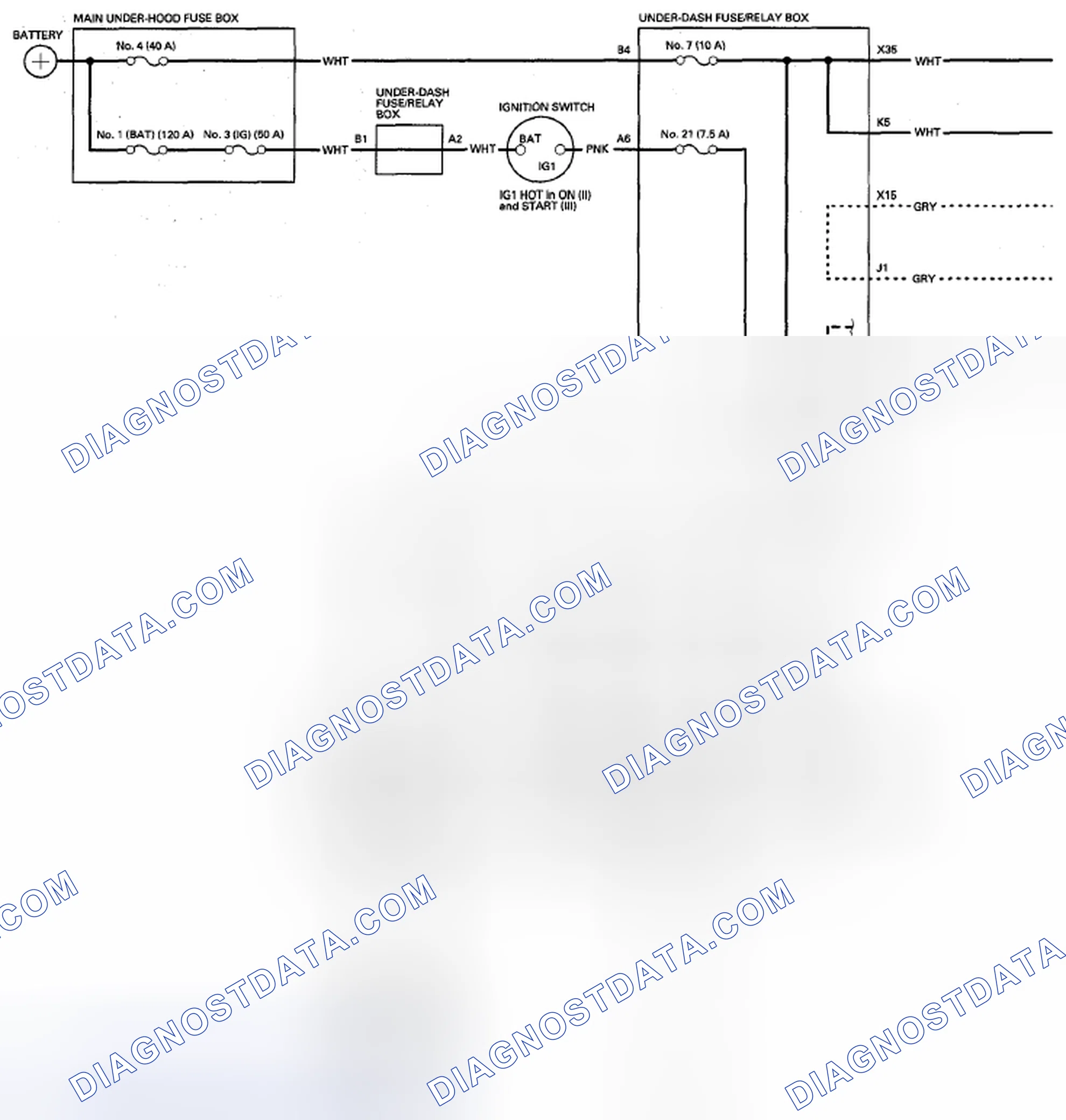 Scheme 167: Circuit Diagram - Power Mirror