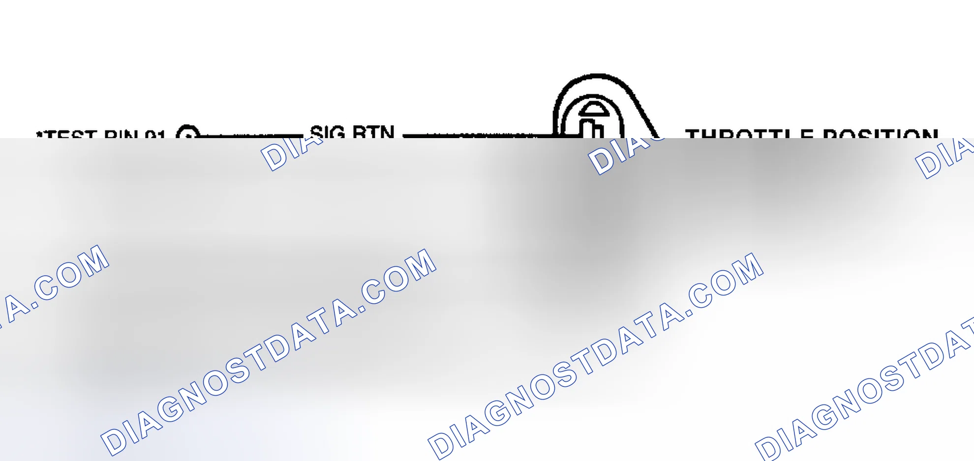 Scheme 76: Identifying TP Sensor Circuit & Connector Terminals
