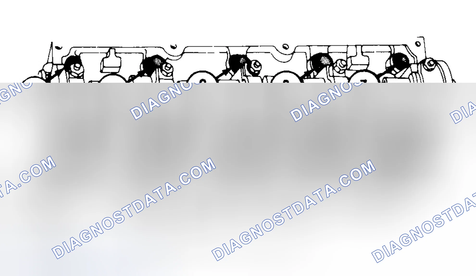 Scheme 7: Typical Cylinder Head Tightening or Loosening Sequence